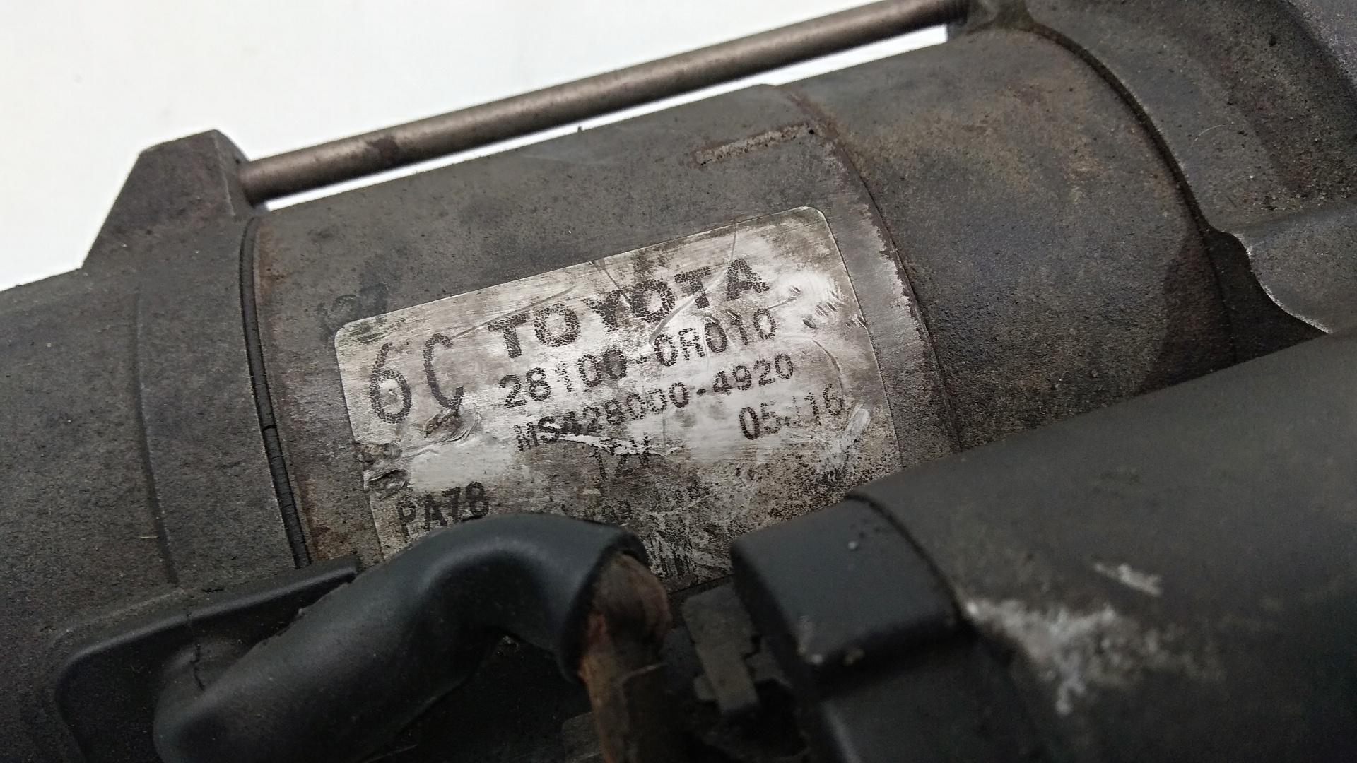 DODGE RAV4 2 generation (XA20) (2000-2006) Starteris 281000R010 24408345