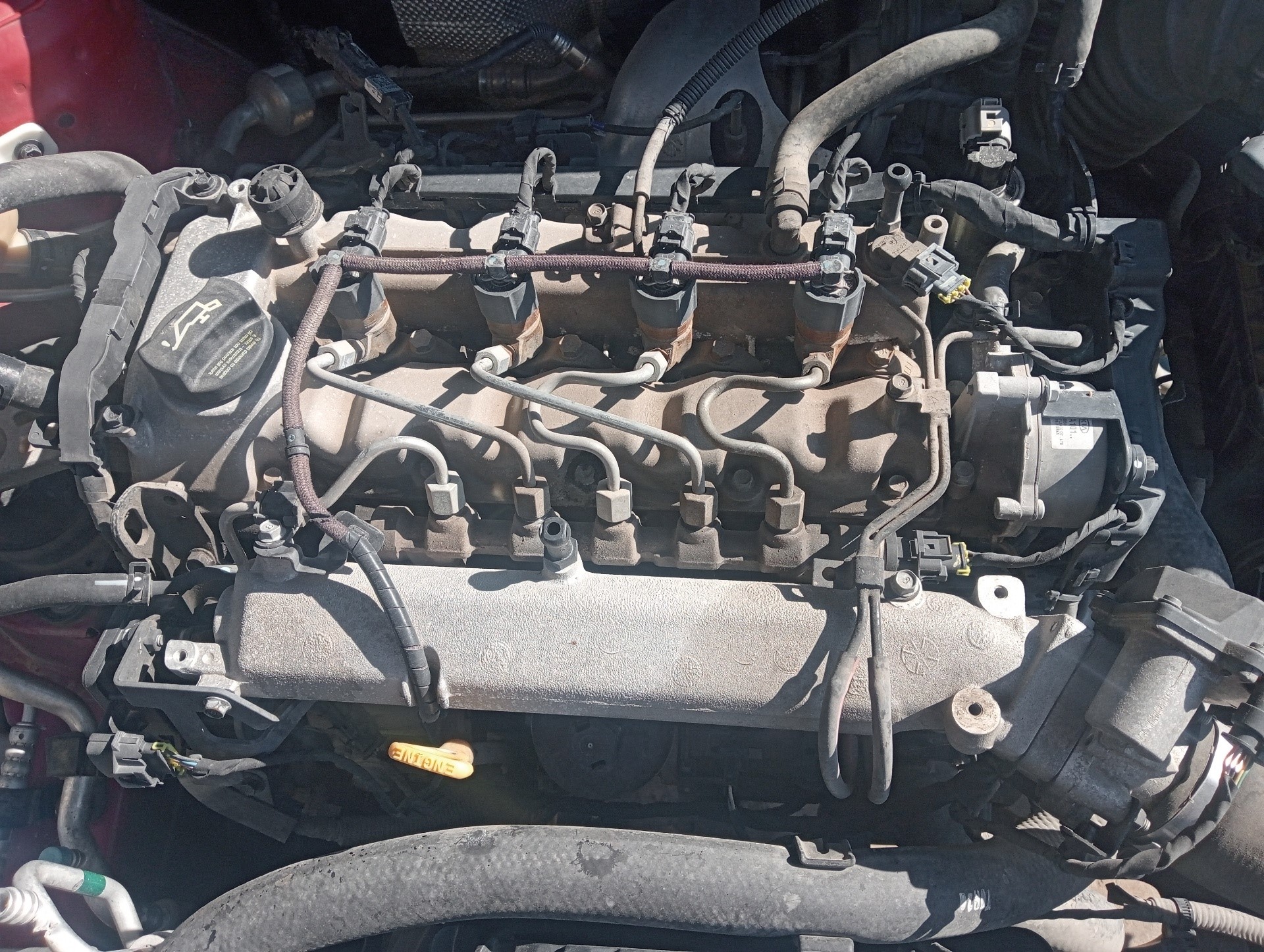 HYUNDAI i30 FD (1 generation) (2007-2012) Двигатель D4FB 25187078