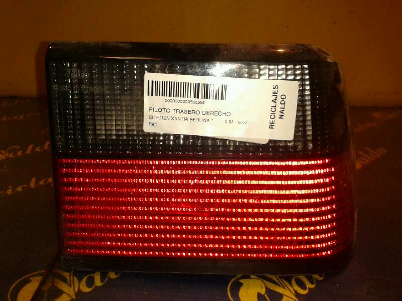 CITROËN Xantia X1 (1993-1998) Rear Right Taillight Lamp EXTERIOR,EXTERIOR 18865898