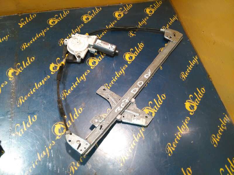 PEUGEOT 307 1 generation (2001-2008) Front Right Door Window Regulator 9634457280 18977922