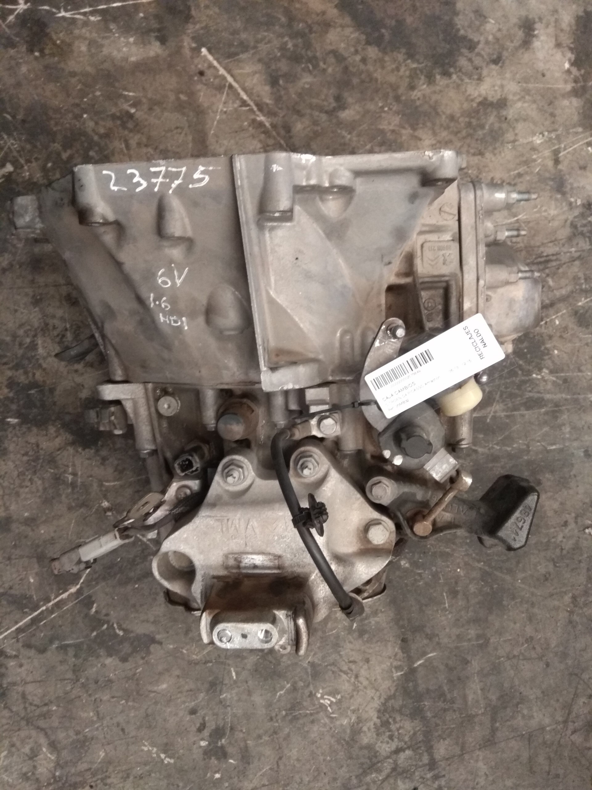 CITROËN C4 Picasso 2 generation (2013-2018) Gearbox 20MB32 24401248