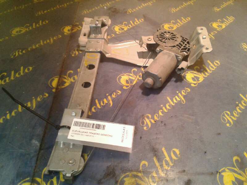 CITROËN C3 1 generation (2002-2010) Rear Right Door Window Regulator COMFORT 18866838