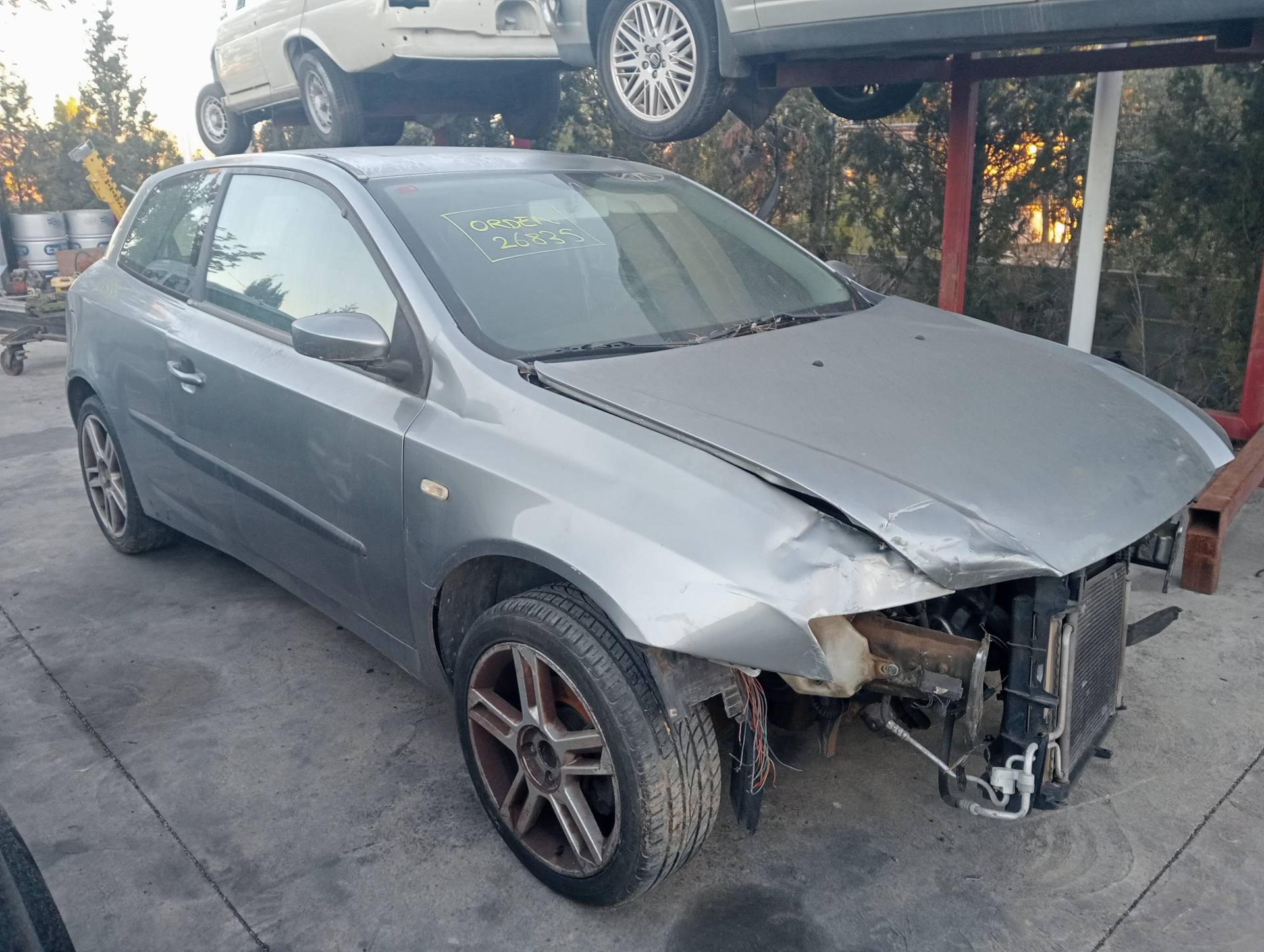 FIAT Stilo 1 generation (2001-2010) Ridicător de geam ușă dreapta față 50001603 25055760