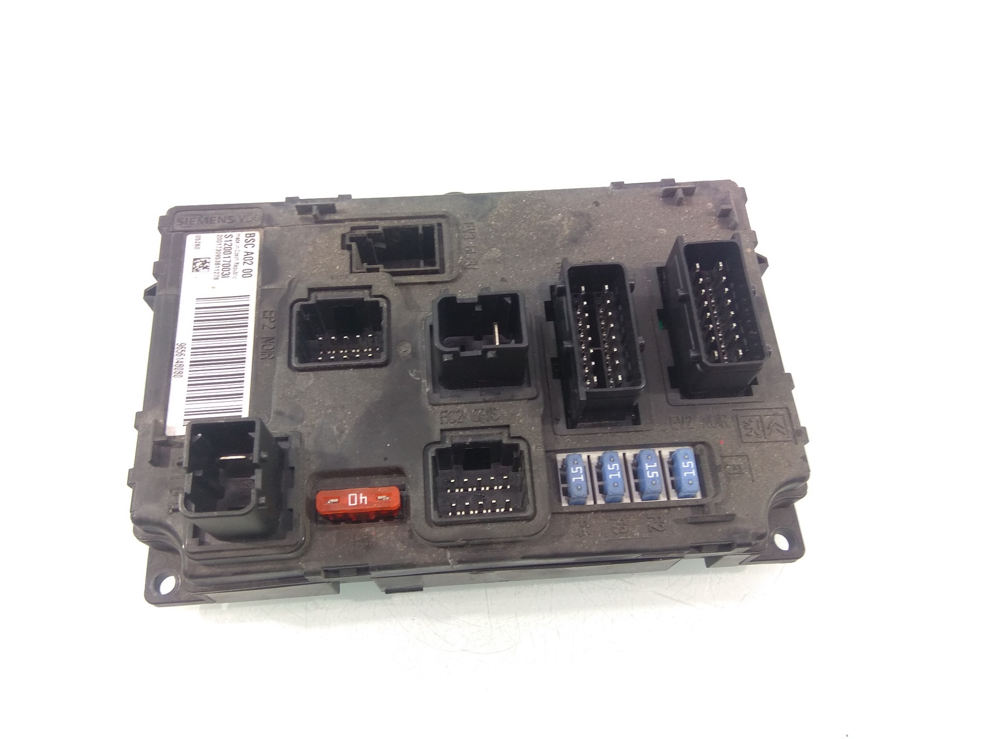 PEUGEOT 407 1 generation (2004-2010) Fuse Box 9656148080 19186320