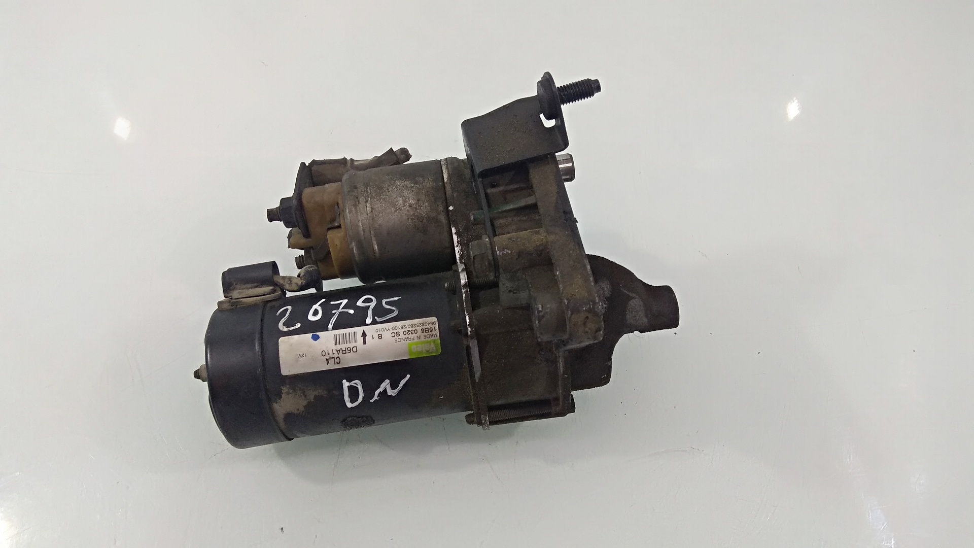 PEUGEOT 307 1 generation (2001-2008) Starter Motor 9657603780 24415487