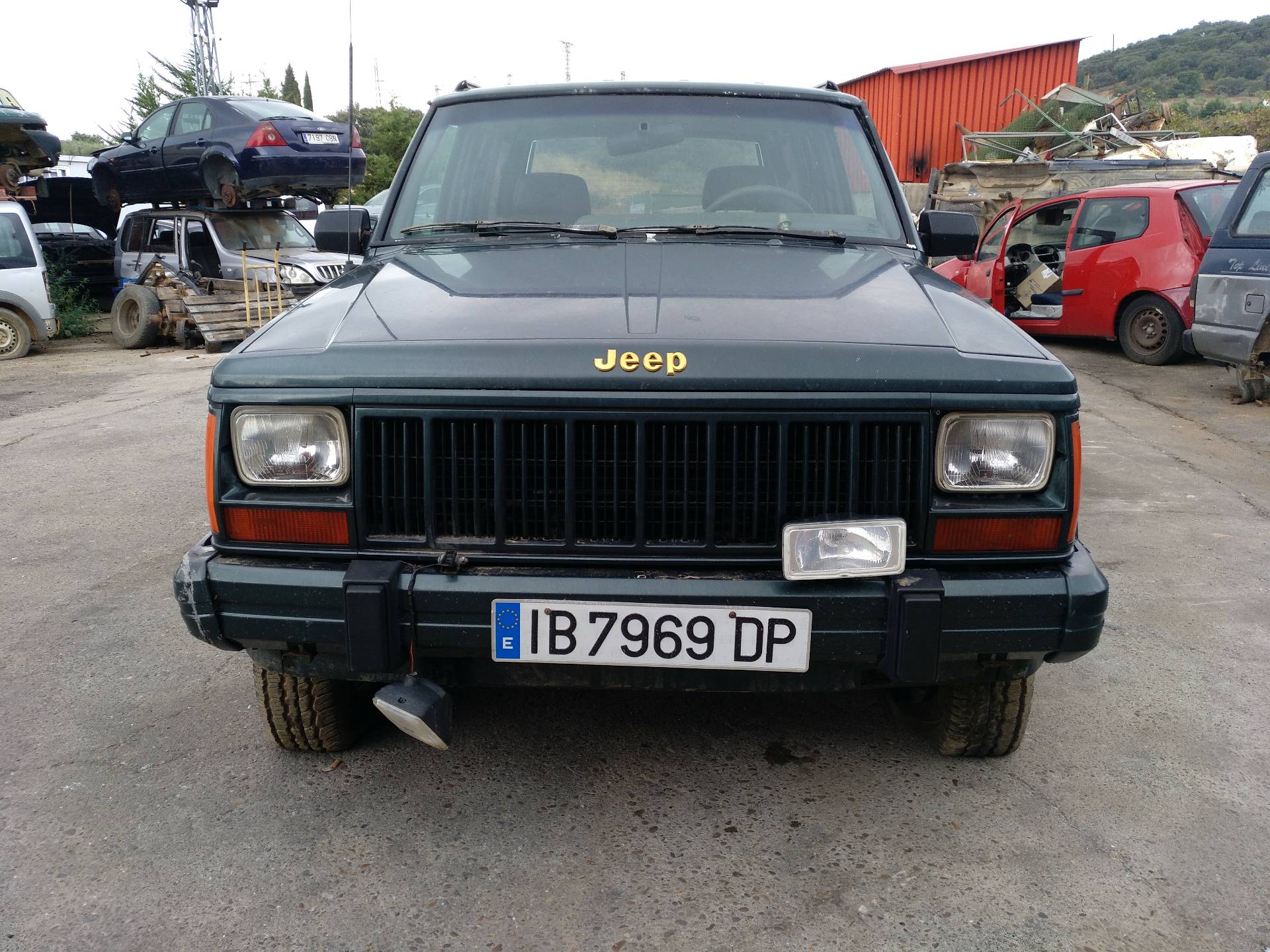 JEEP Cherokee 2 generation (XJ)  (1997-2001) Rear Bumper 34202855 24257393