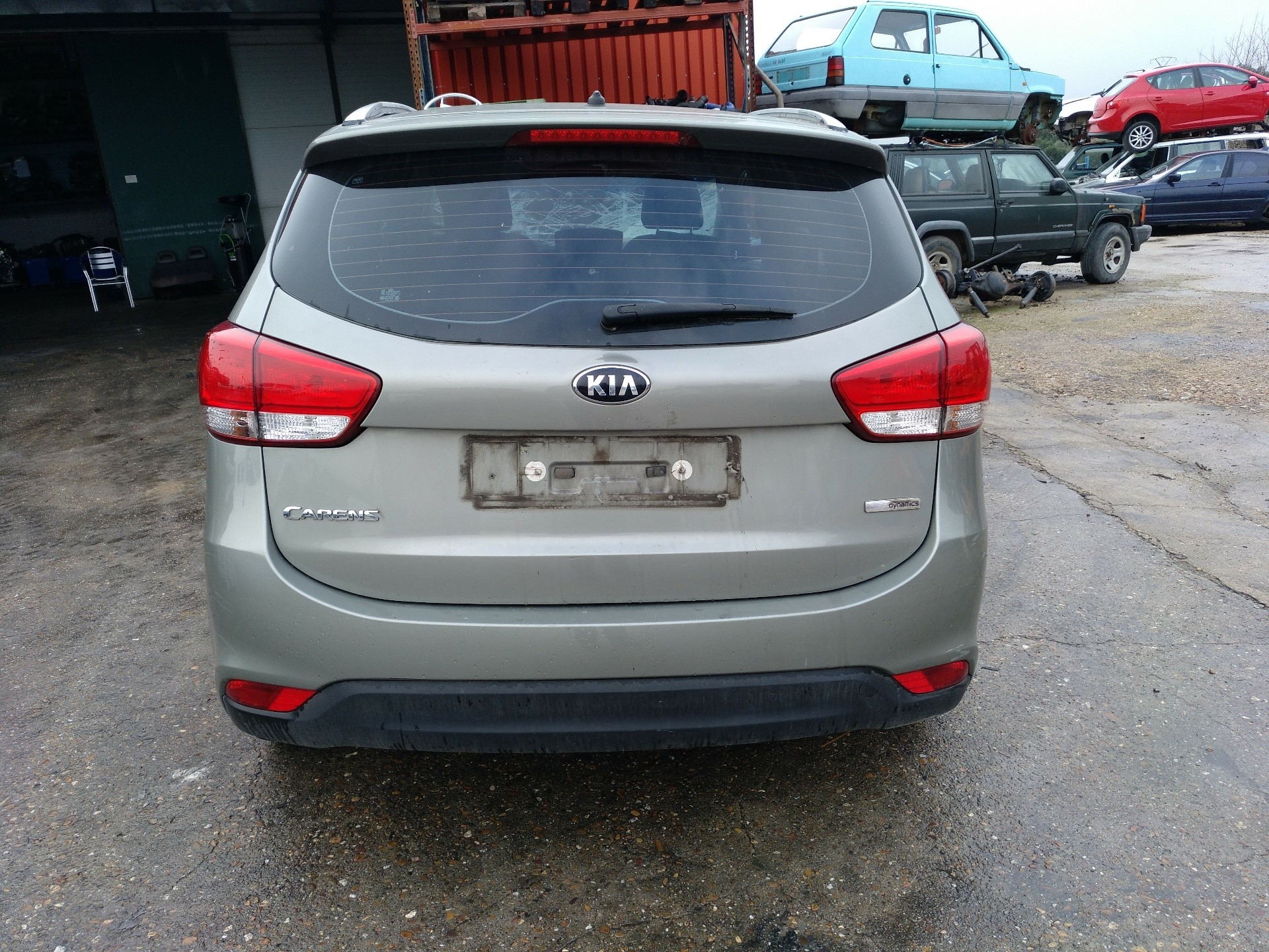 KIA Carens 3 generation (RP) (2013-2019) Бампер задний 22537310