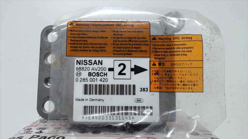 NISSAN Primera P12 (2001-2008) SRS Control Unit 98820AV200 24684601