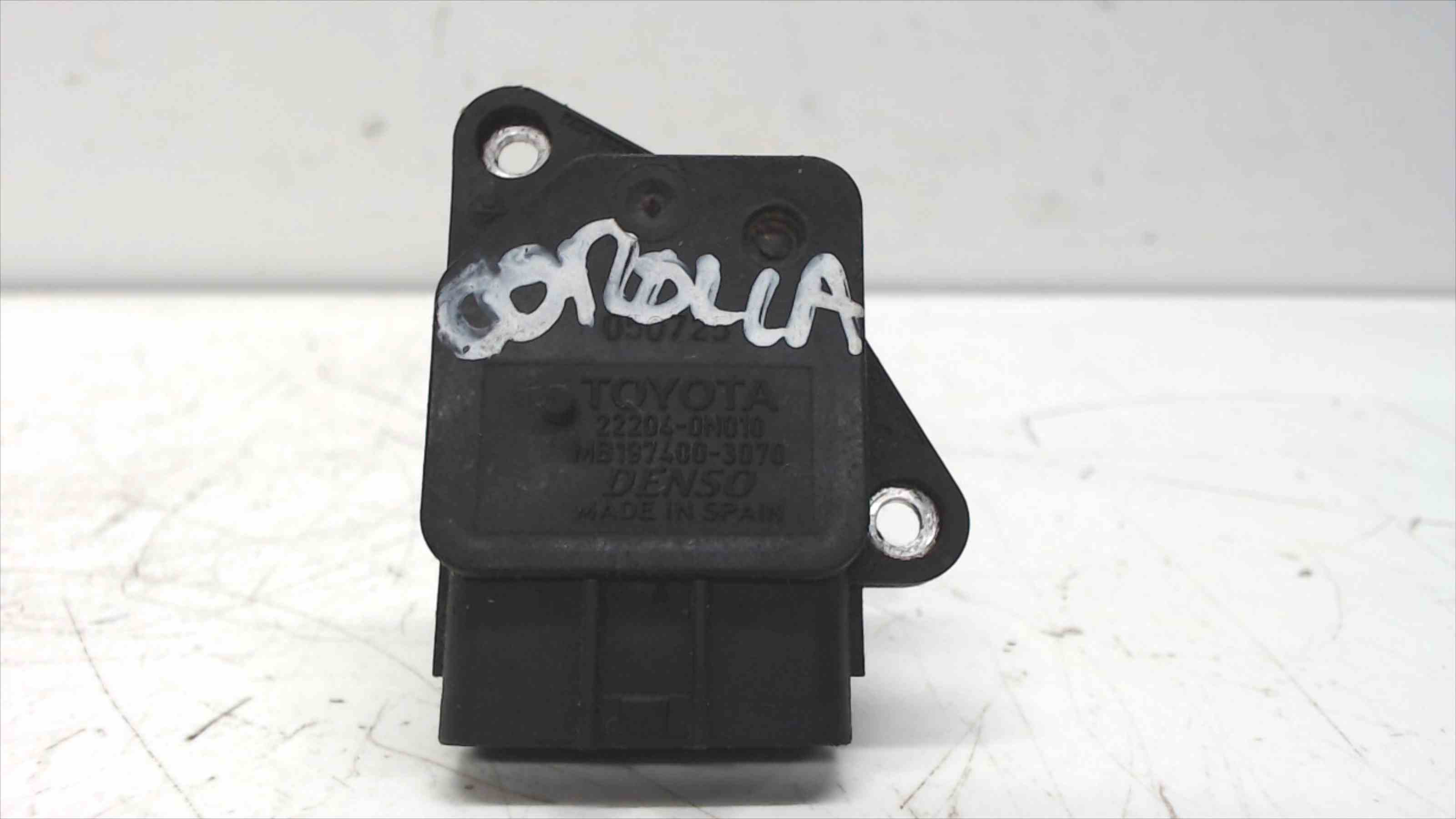 TOYOTA Corolla Verso 1 generation (2001-2009) Mass Air Flow Sensor MAF 222040N010 24689787