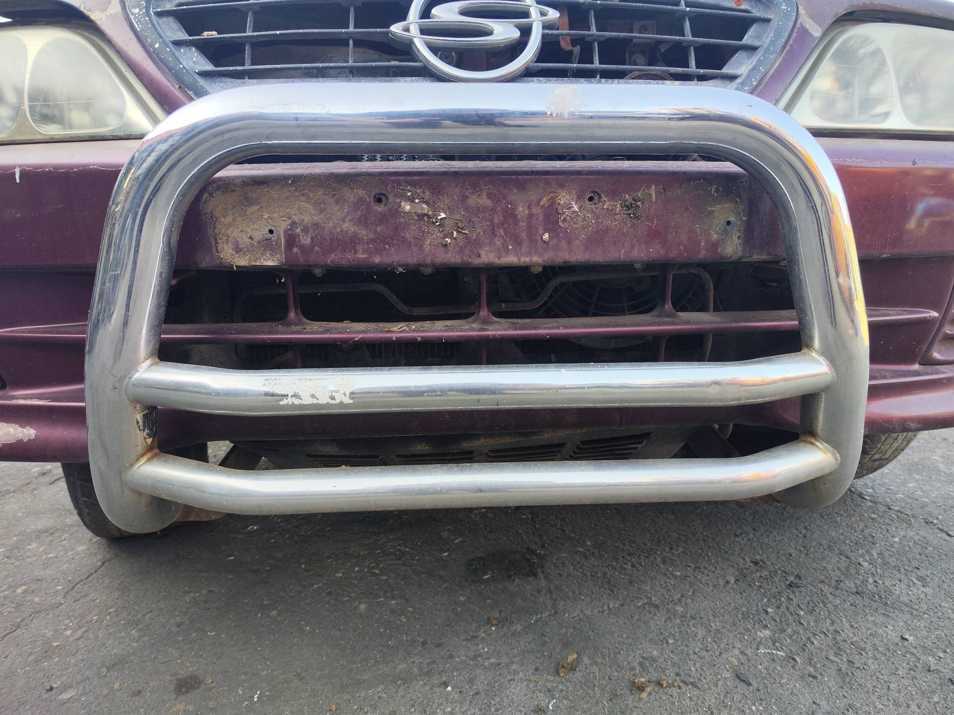 SSANGYONG Front Bumper Lower Grill 24691845