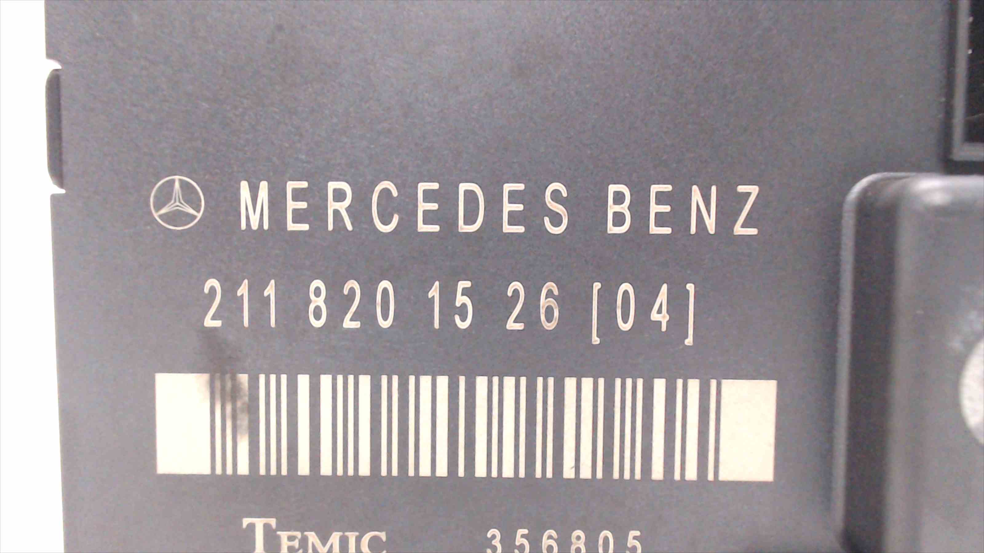 MERCEDES-BENZ W211/S211 (2002-2009) Citau veidu vadības bloki 2118201526 24692536