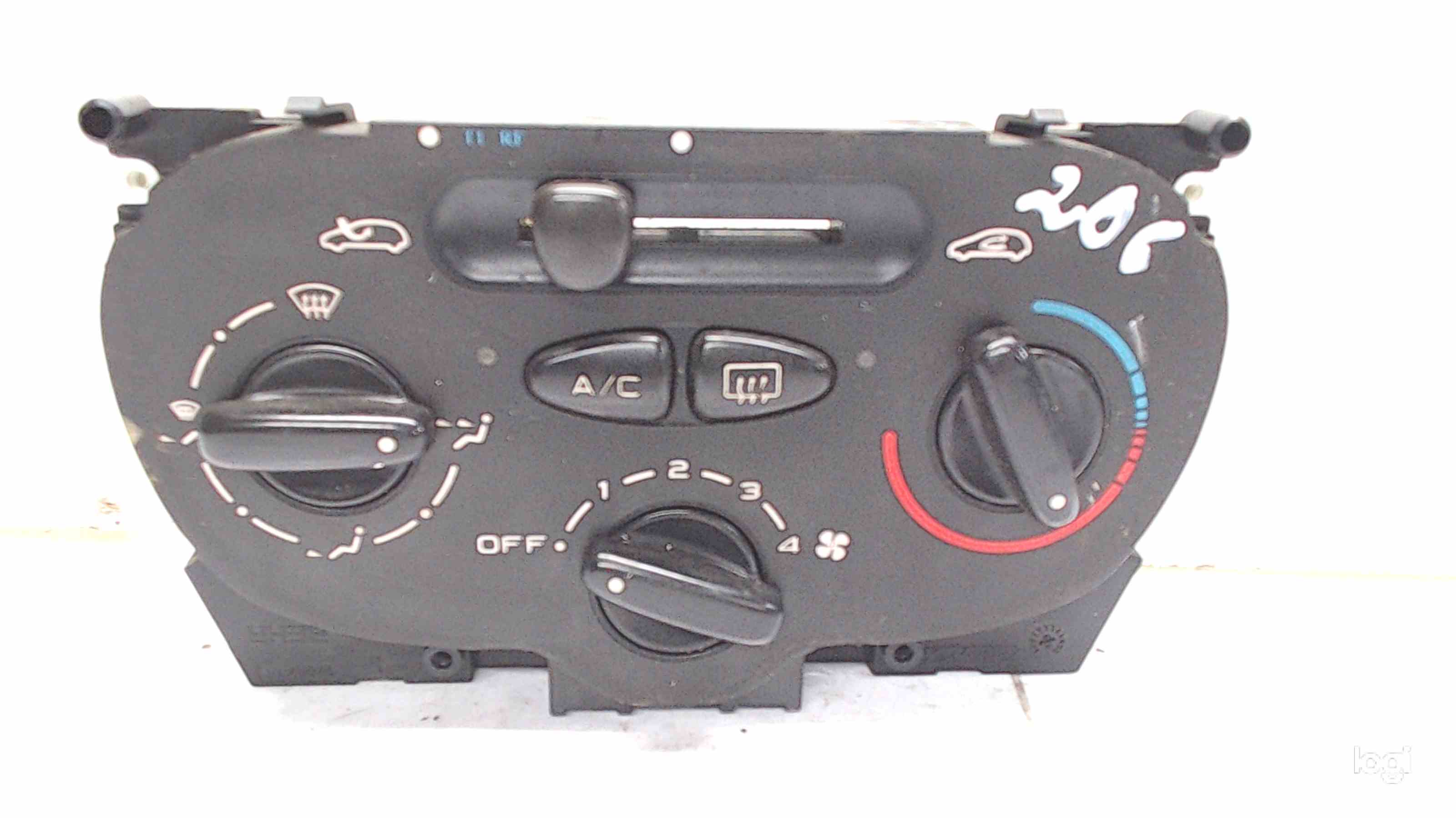 PEUGEOT 206 1 generation (1998-2009) Climate  Control Unit 1068901 24685156