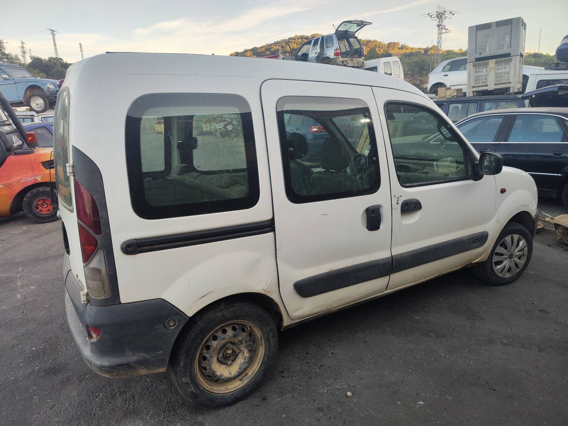 FORD Kangoo 1 generation (1998-2009) Замок задней правой двери F9Q 24692212