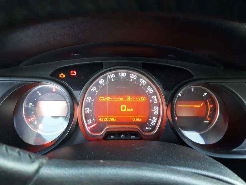 CITROËN C5 2 generation (2008-2017) Speedometer 9666324580 22539479