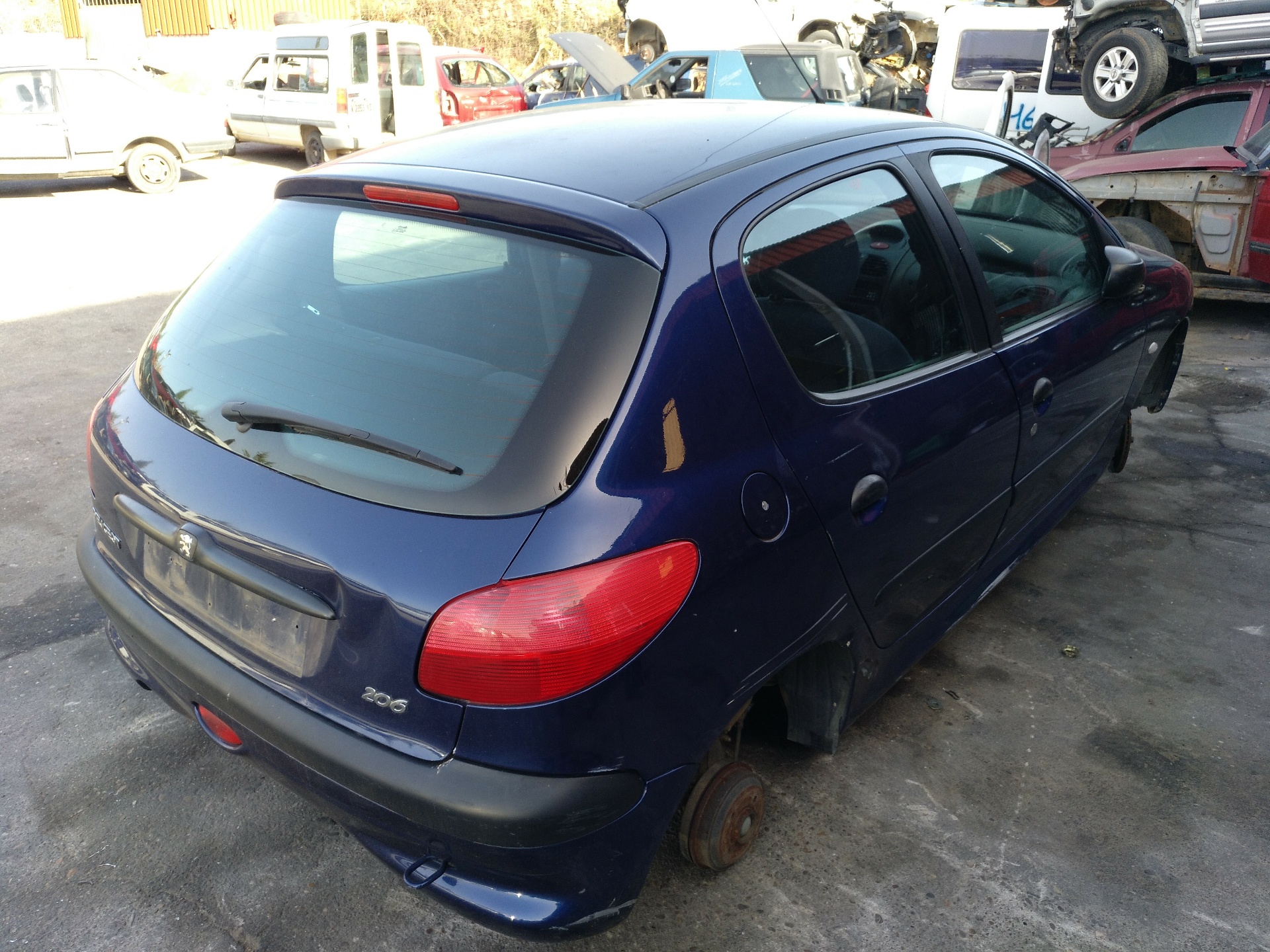 PEUGEOT 206 1 generation (1998-2009) Форсунка 0445110135 24689855