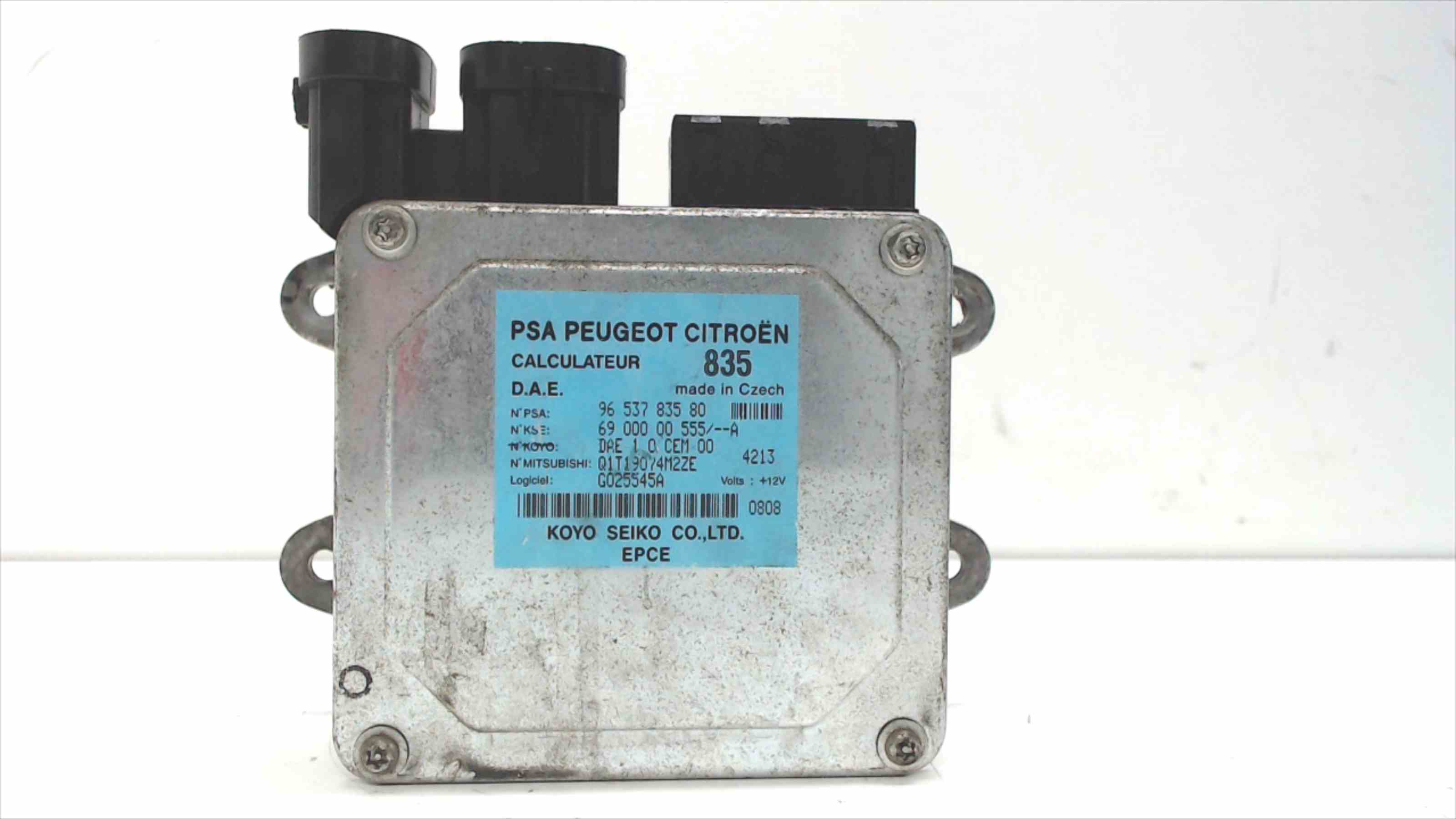 CITROËN C3 1 generation (2002-2010) Imobilaizerio valdymo blokas 9653783580 24689672