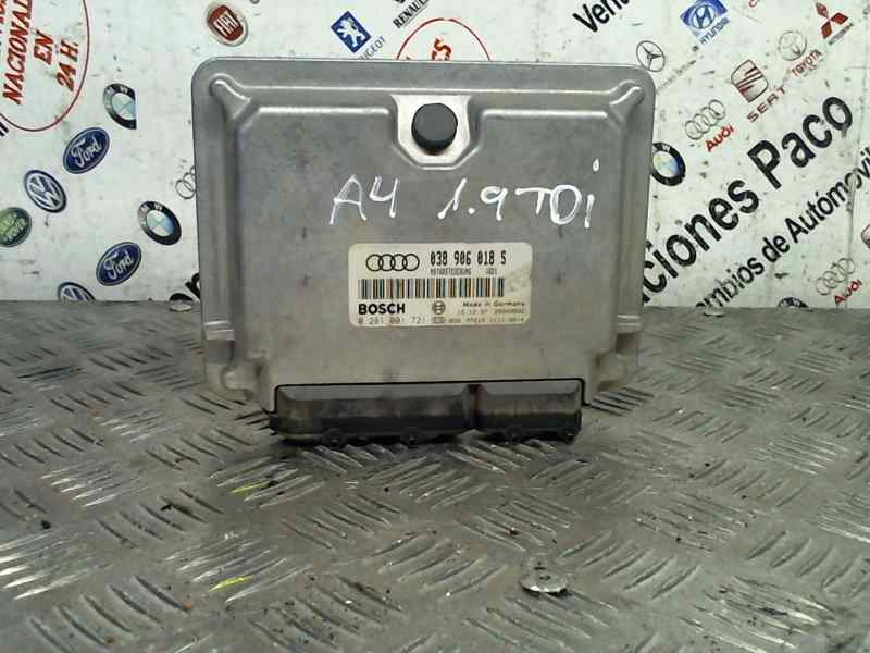 AUDI A4 B5/8D (1994-2001) Variklio kompiuteris 038906018S,0281001721,B007721511110014S 25364628