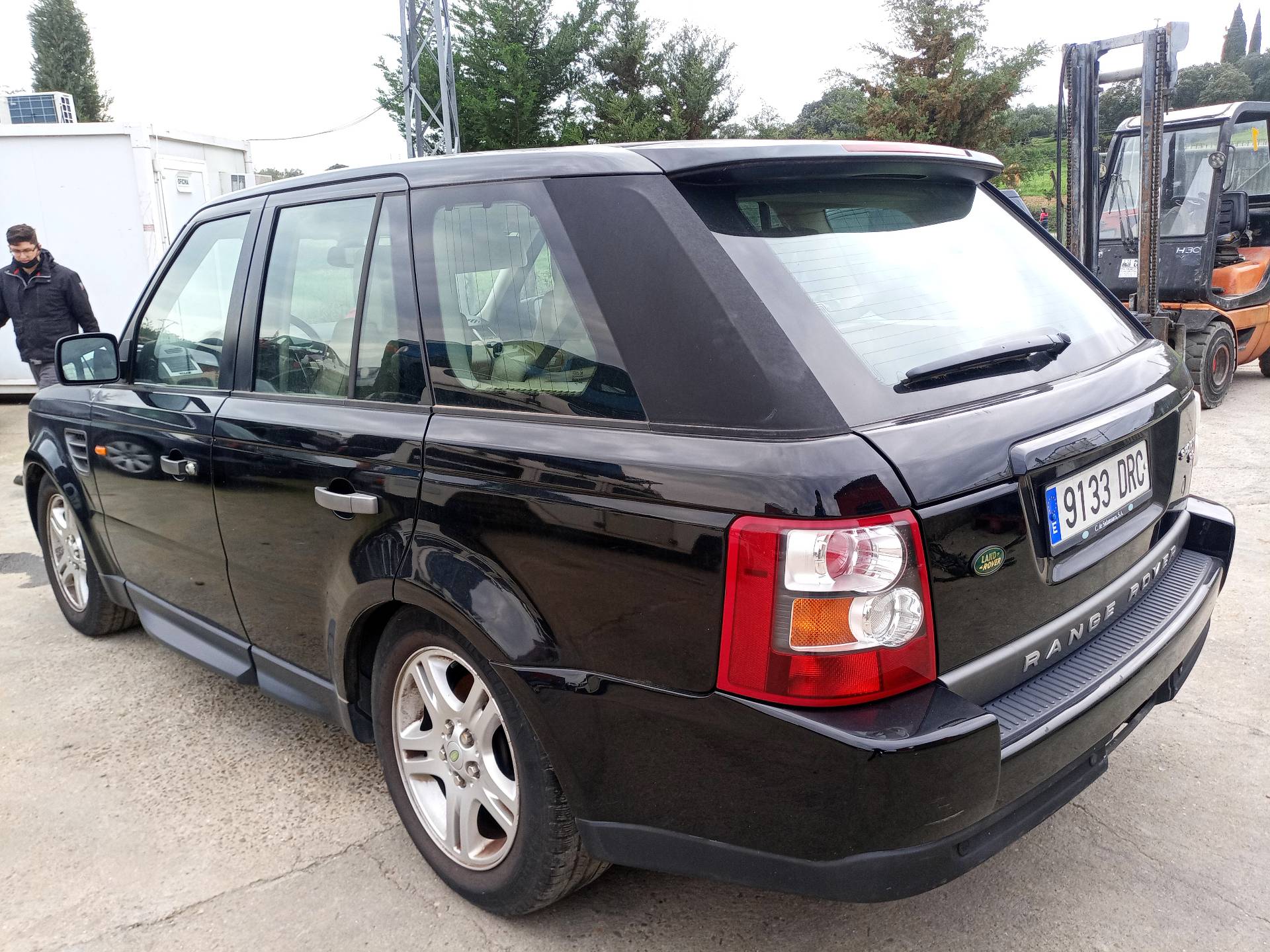 LAND ROVER Range Rover Sport 1 generation (2005-2013) Бампер задний 276DT 22520733