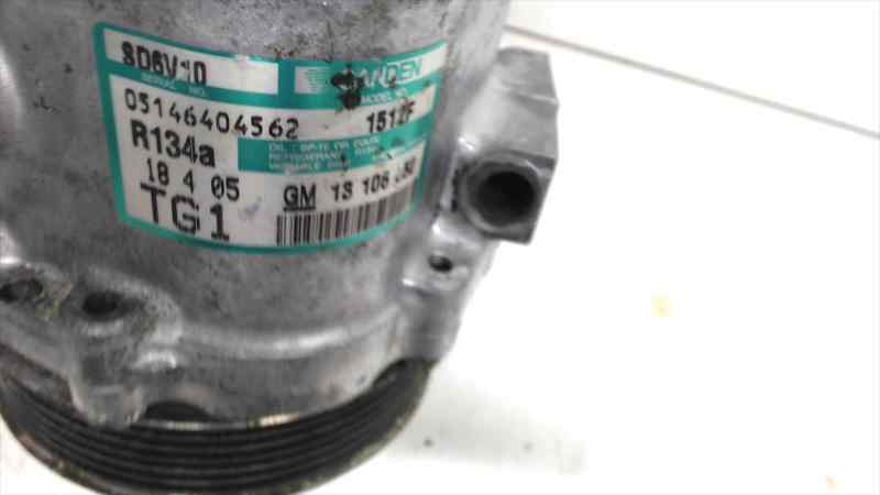 OPEL Corsa C (2000-2006) Помпа кондиціонера 13106850,05146404562,SD6V10 22512458