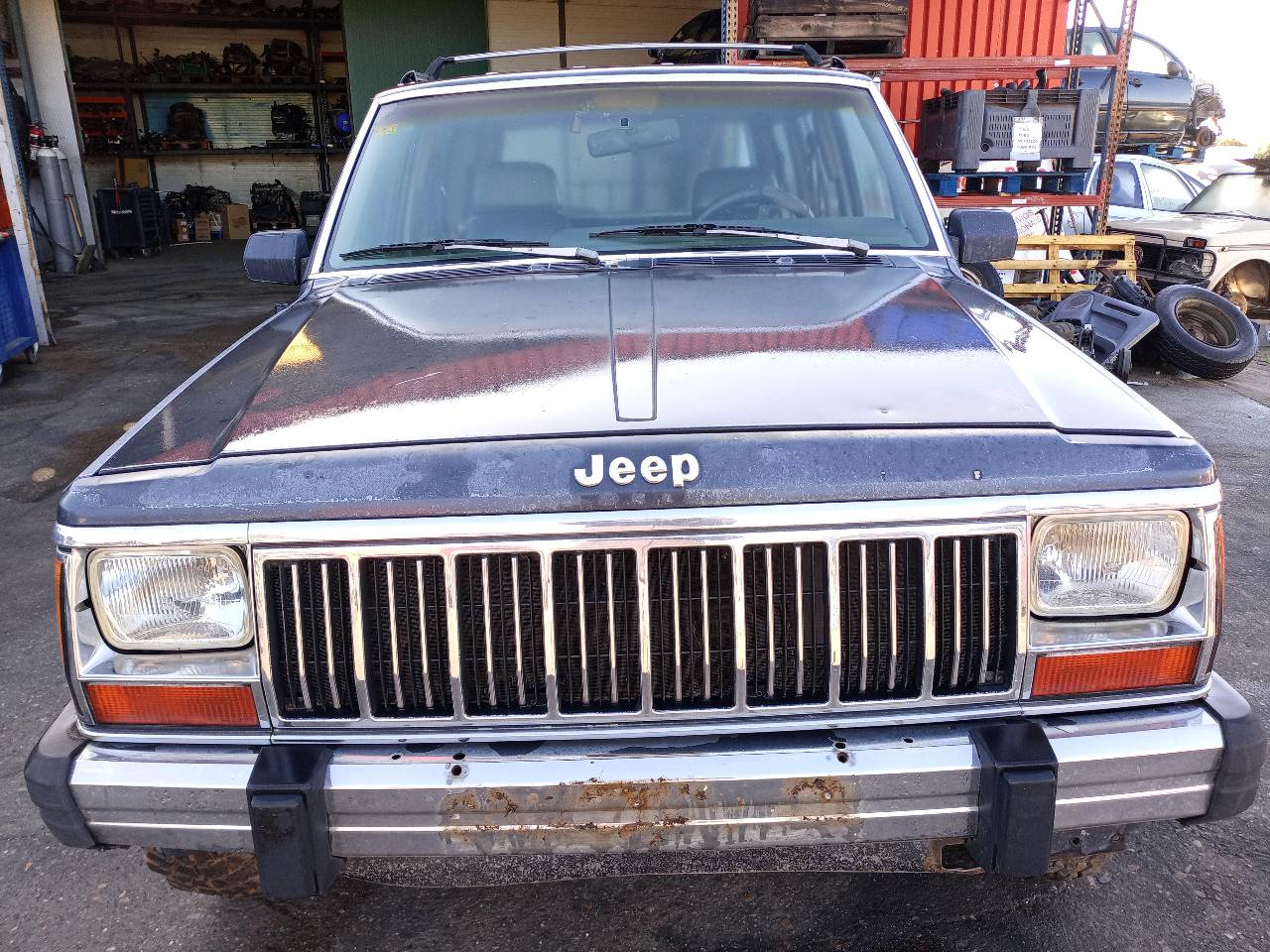 JEEP Cherokee 2 generation (XJ)  (1997-2001) Rear Left Door Window 24289123