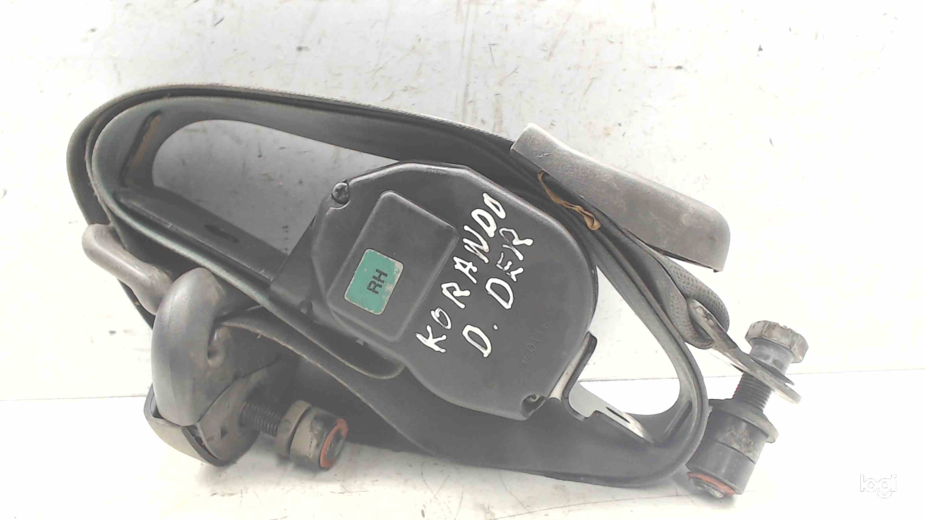 SSANGYONG Korando 2 generation (1997-2006) Front Right Seatbelt 24687540