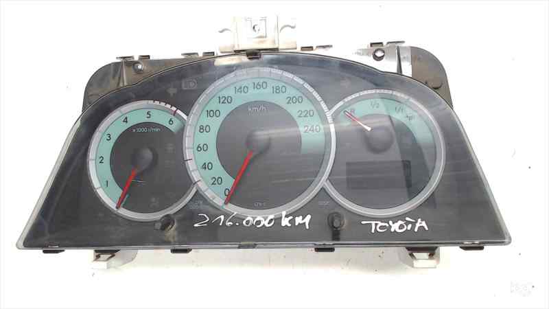 TOYOTA Corolla Verso 1 generation (2001-2009) Sebességmérő műszer 83800OF090, 2ADFTV, MB2574303100 24681073