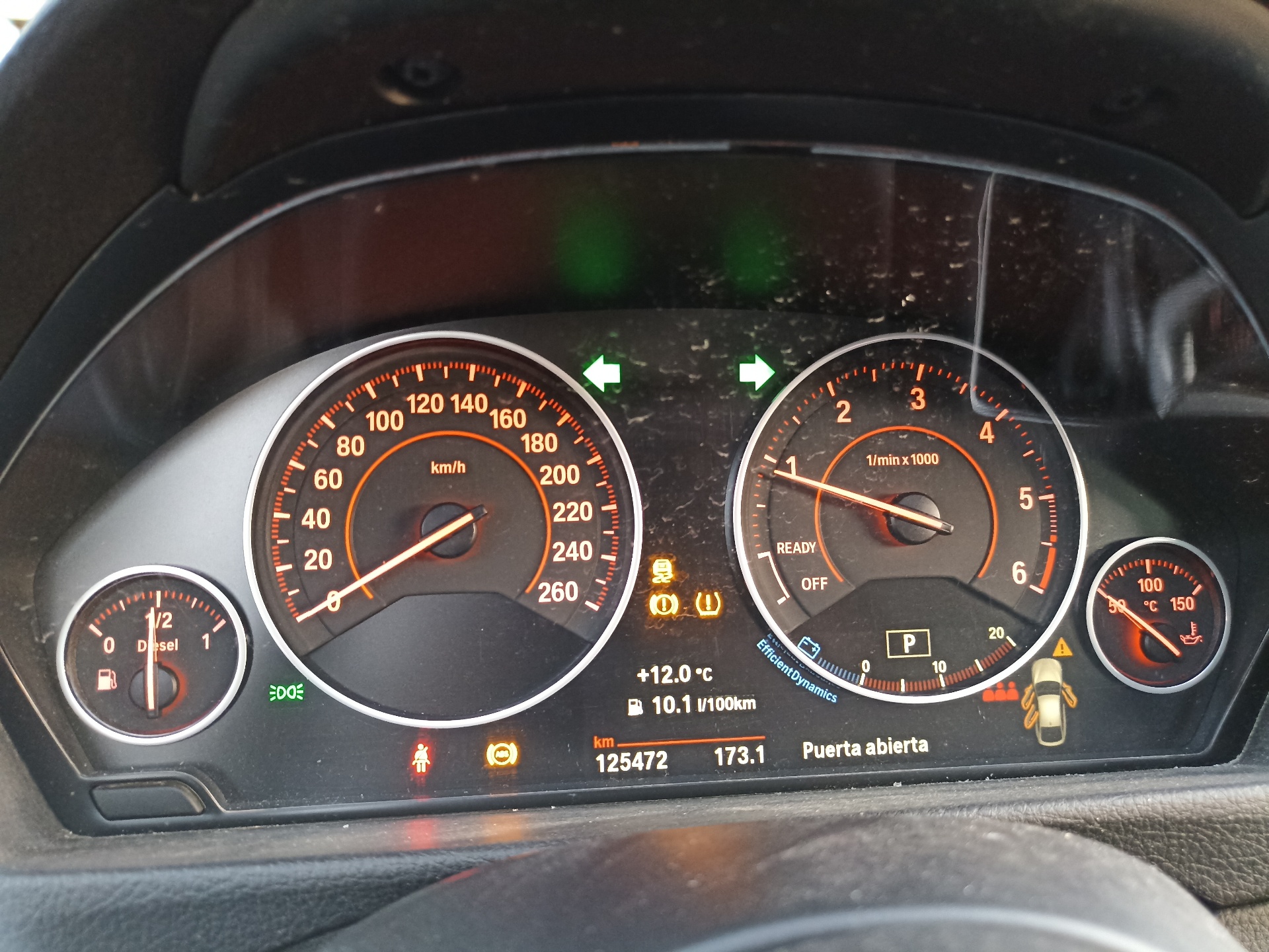 BMW 3 Series Gran Turismo F34 (2013-2017) Speedometer 25365744