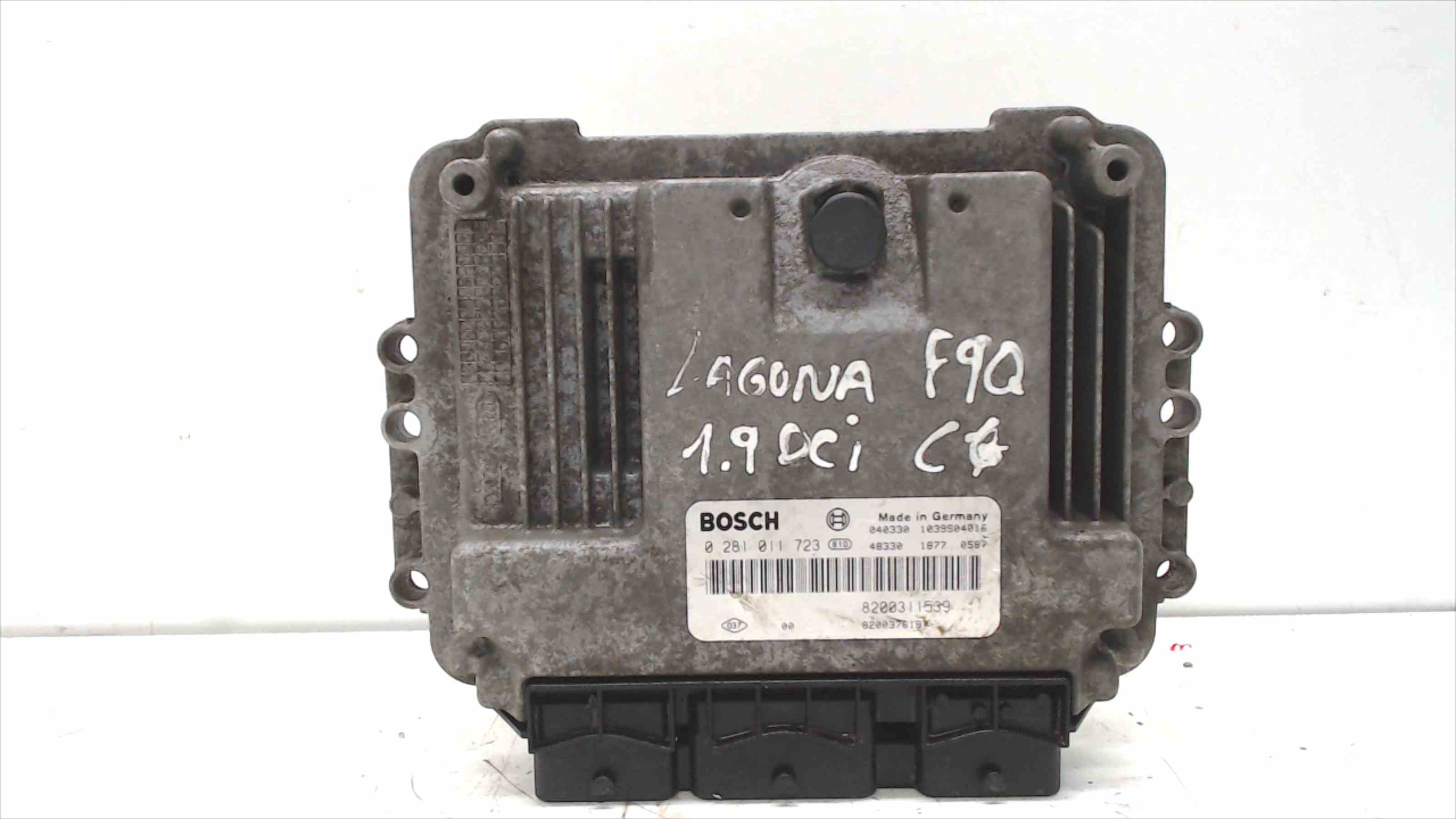 RENAULT Laguna 2 generation (2001-2007) Engine Control Unit ECU 0281011723 22532572