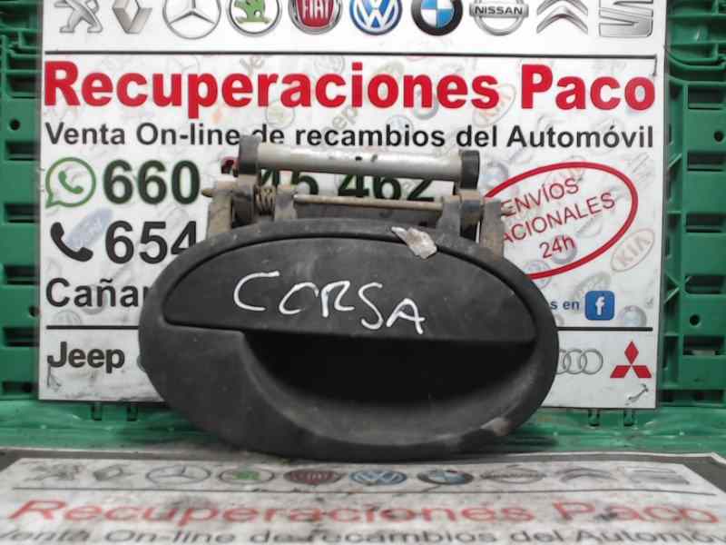 OPEL Corsa C (2000-2006) Mâner exterior ușă dreapta față 22175 24680263