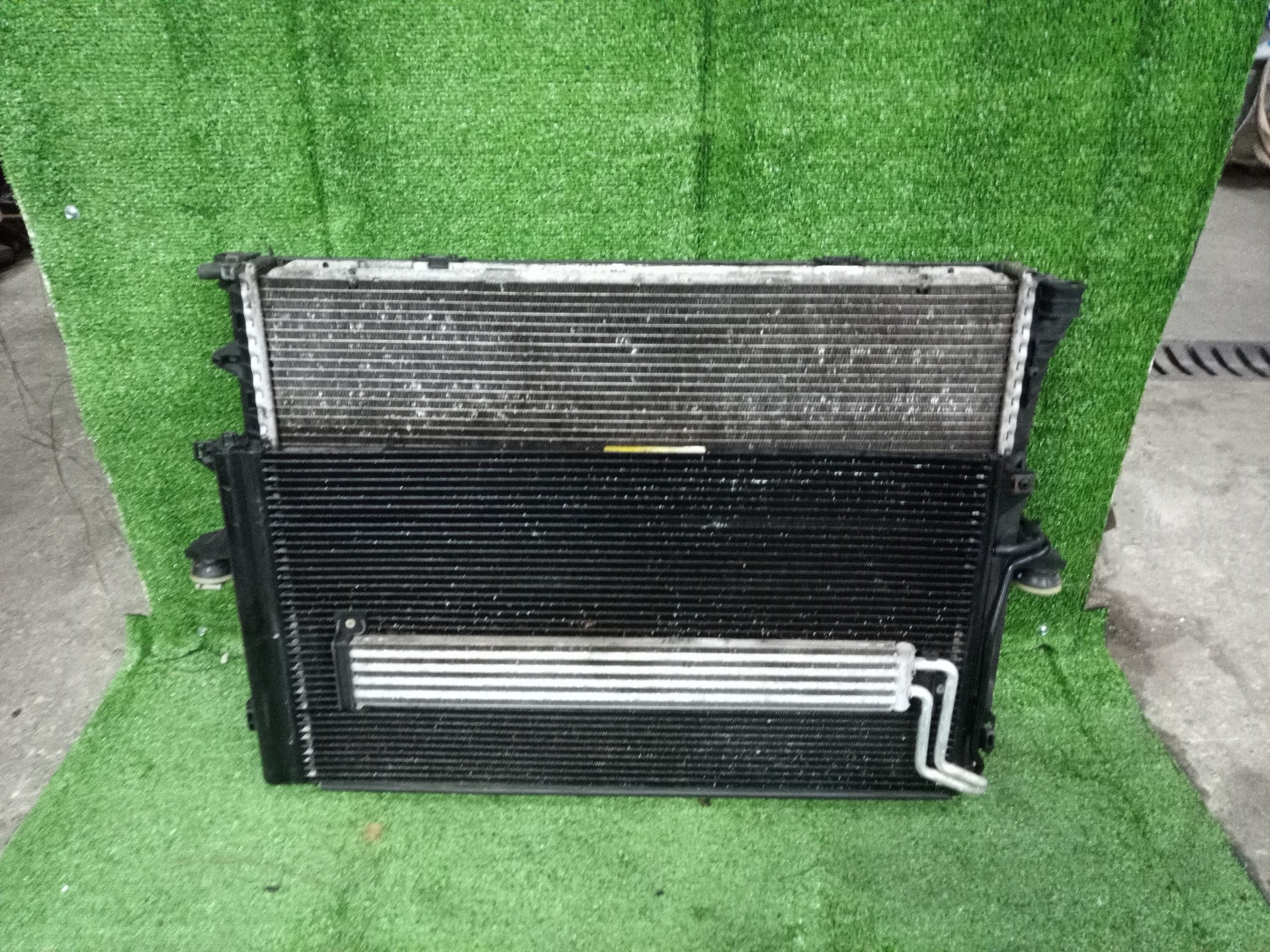 VOLKSWAGEN Touareg 1 generation (2002-2010) Air Con Radiator 7L6121253 24311545