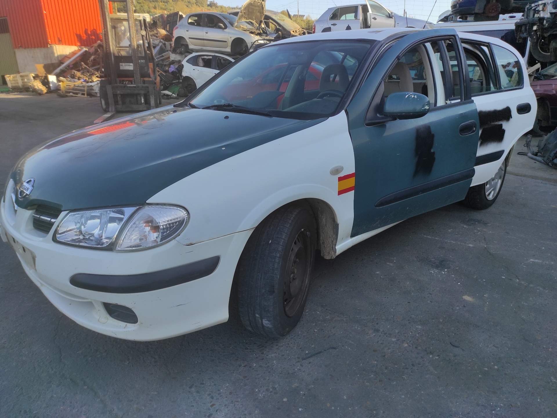 VAUXHALL Almera N16 (2000-2006) Крыло переднее левое 631014M630 24289523