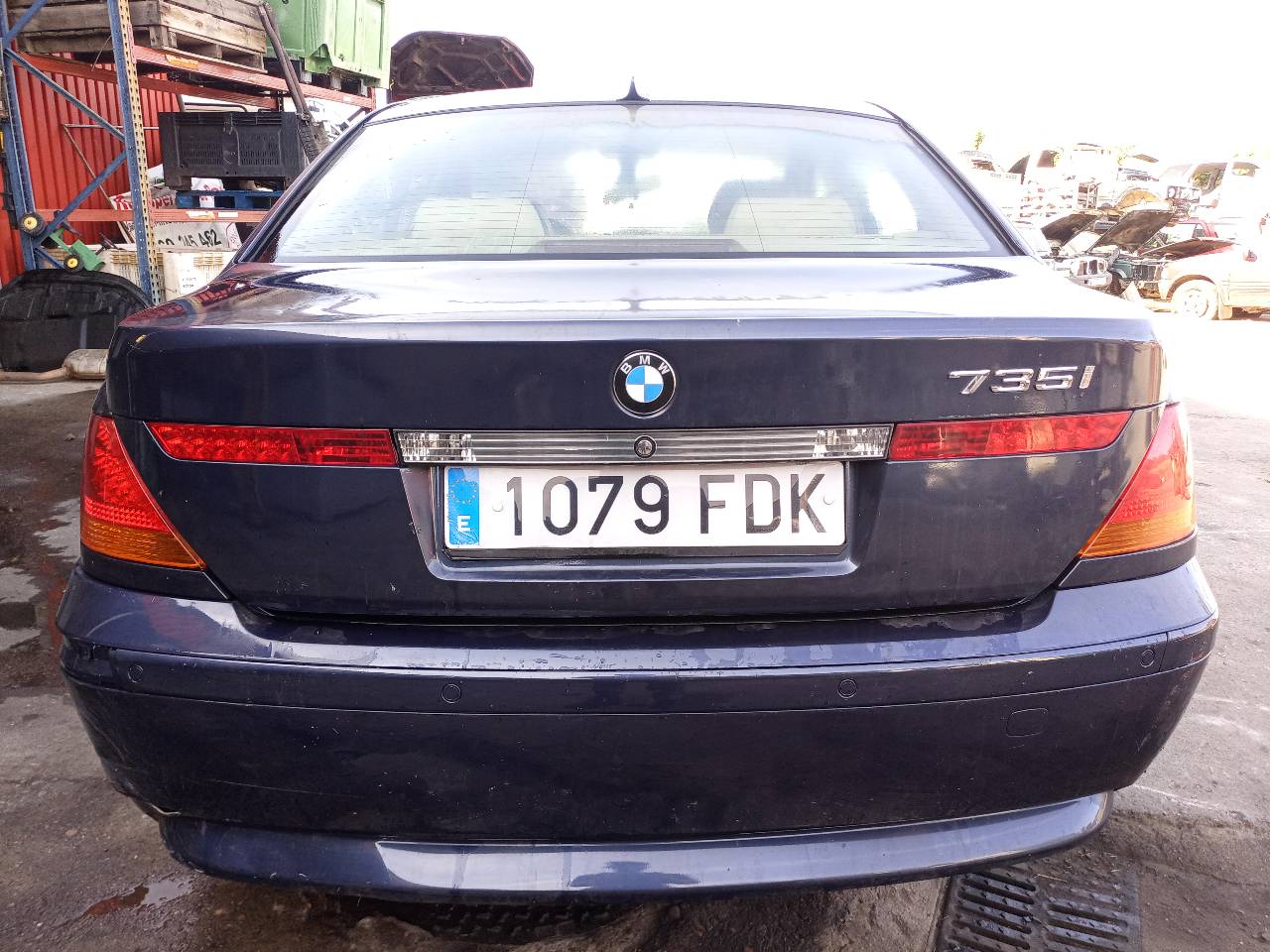 BMW 7 Series E65/E66 (2001-2008) Priekinė kairė apatinė šakė 31126774831 24687156