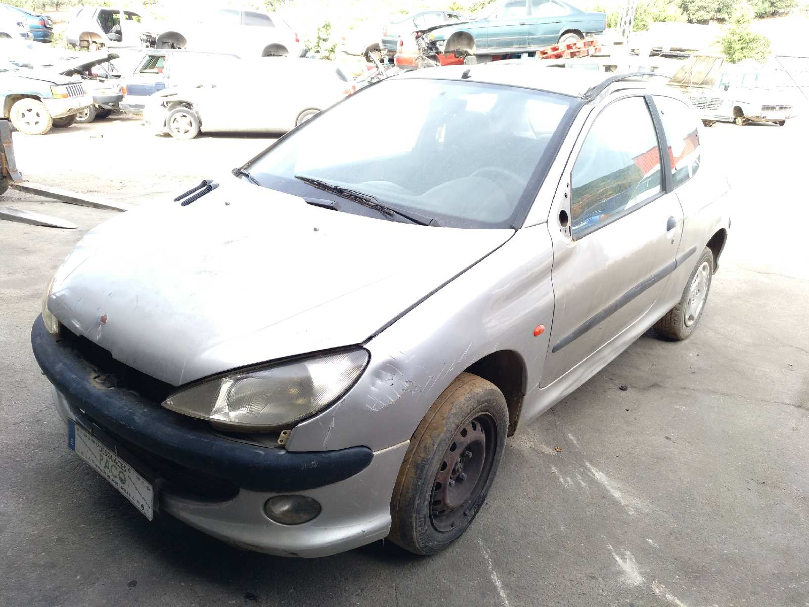 PEUGEOT 206 1 generation (1998-2009) SRS vezérlőegység 9636894080 24685150