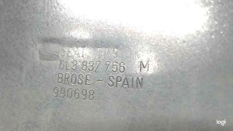 SEAT Ibiza 3 generation (2002-2008) Стеклоподъемник передней правой двери 6L3837756F, ASZ, 6Q2959801A 24684721