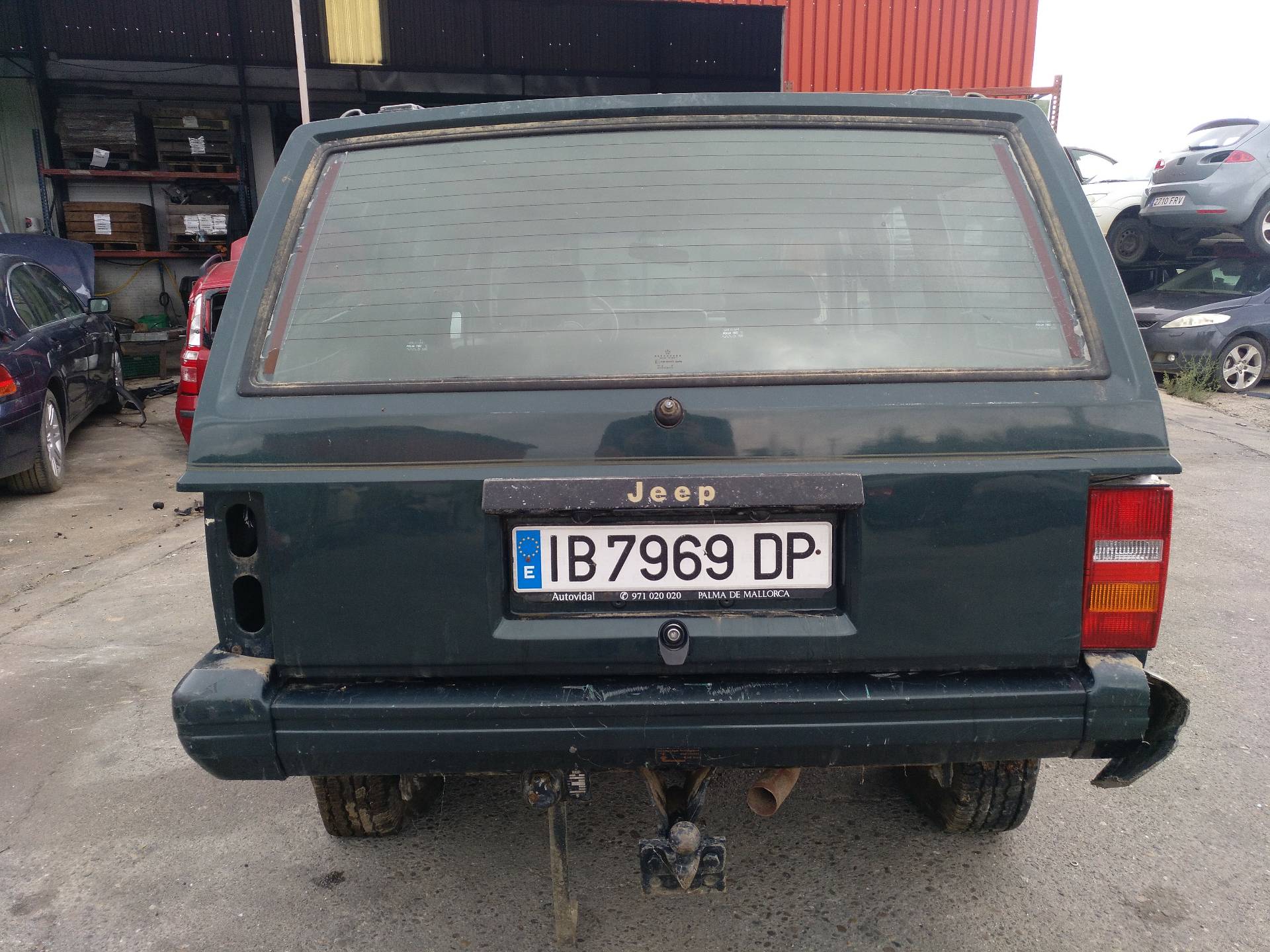 JEEP Cherokee 2 generation (XJ)  (1997-2001) Крышка багажника 55235531 24257386