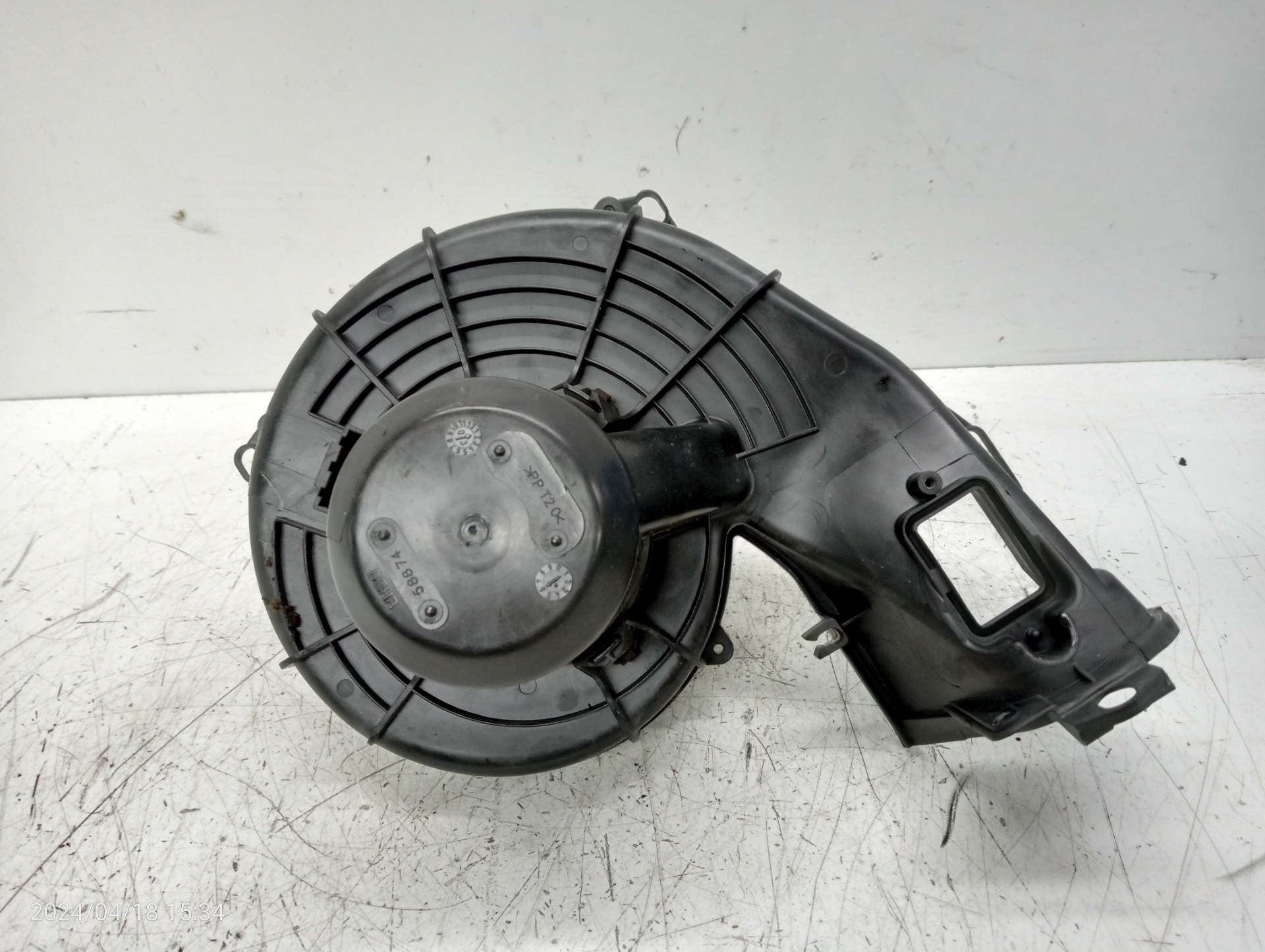 OPEL Meriva 1 generation (2002-2010) Fűtésventilátor 484717472 25407167