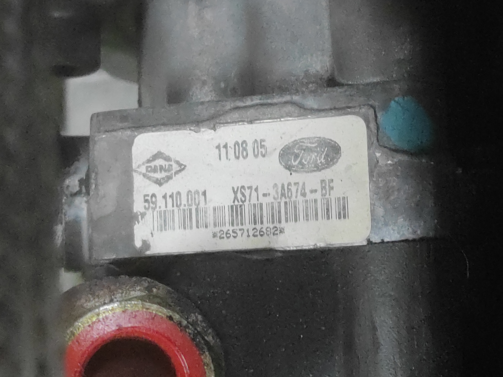 FORD Mondeo 3 generation (2000-2007) Variklis N7BA 24289667