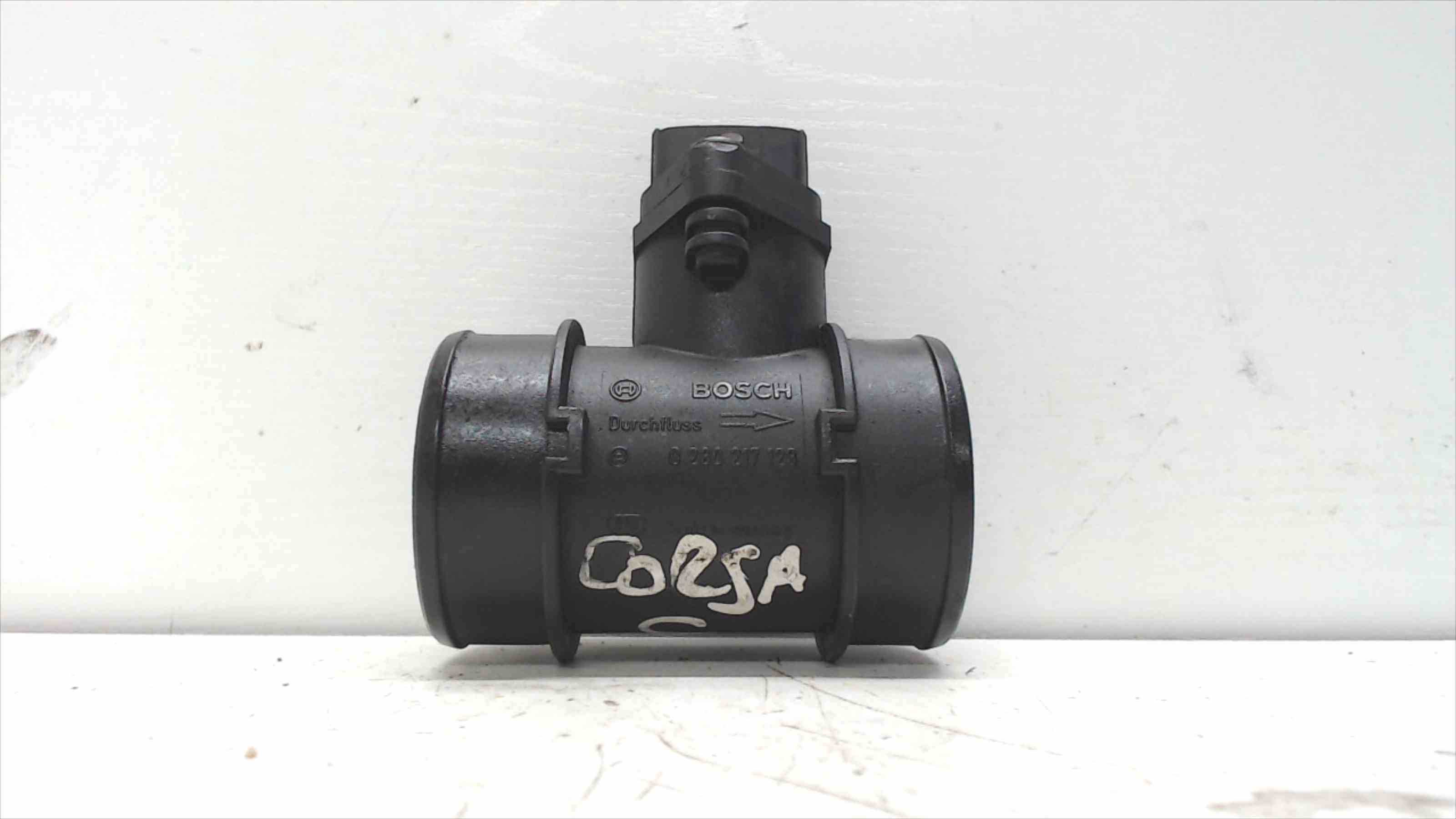 OPEL Corsa B (1993-2000) Mass Air Flow Sensor MAF 0280217123 24689756