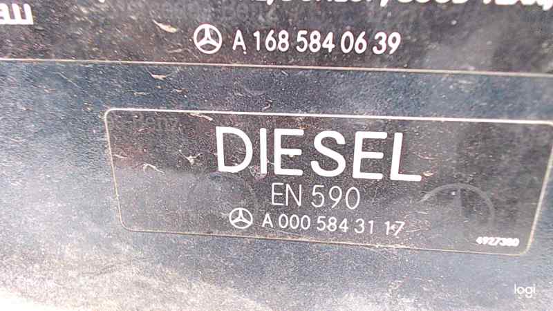 MERCEDES-BENZ A-Class W168 (1997-2004) Üzemanyagtartály sapka A0005843117, OM668942, CLASEA(W168)(1997-2004) 24682056