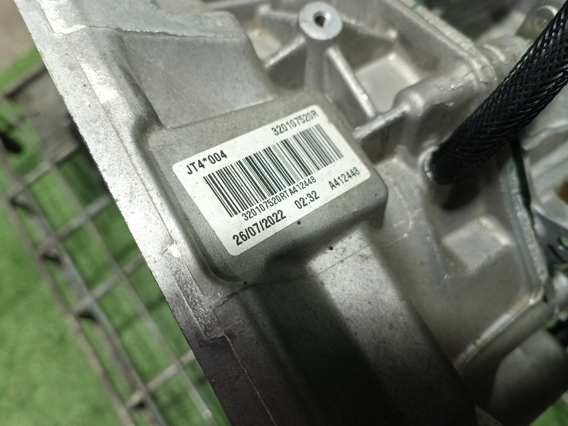 RENAULT Captur 1 generation (2013-2019) Gearbox JT4004 24260501