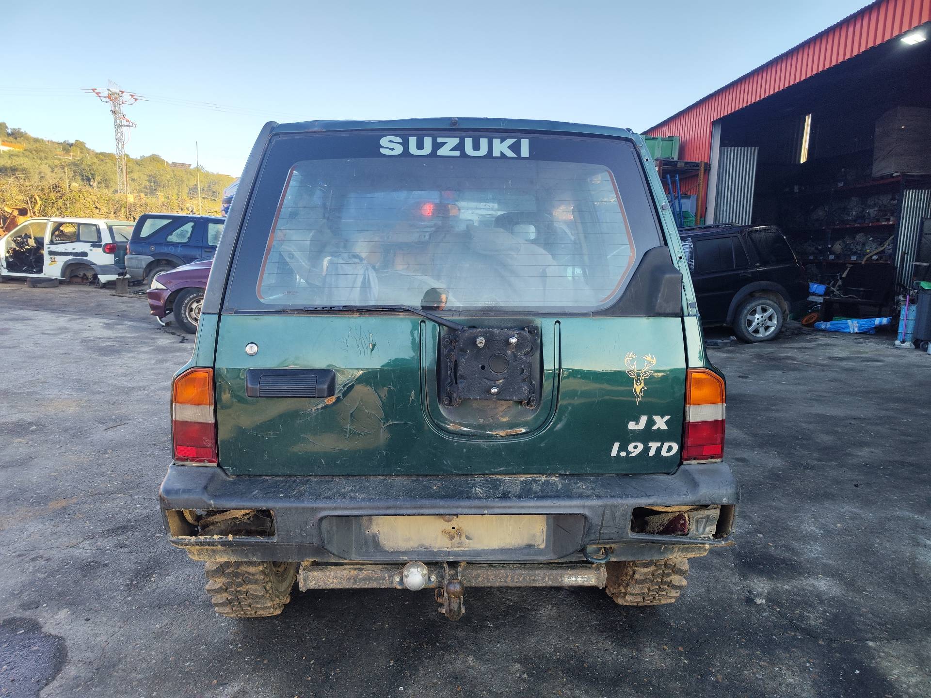 SUZUKI Vitara 1 generation (1988-2006) Стъкло на задния прозорец 25370161