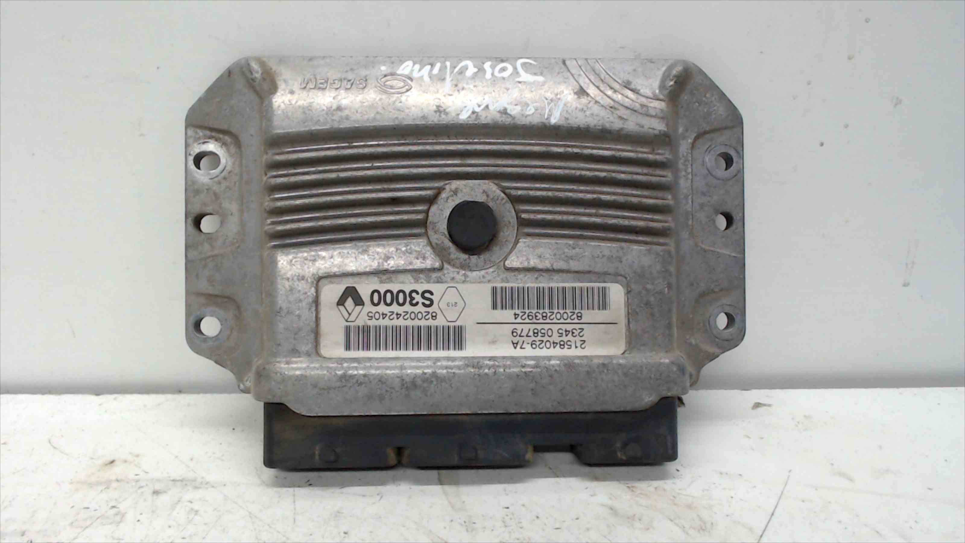 RENAULT Megane 2 generation (2002-2012) Блок управления двигателем 8200283924 22538925