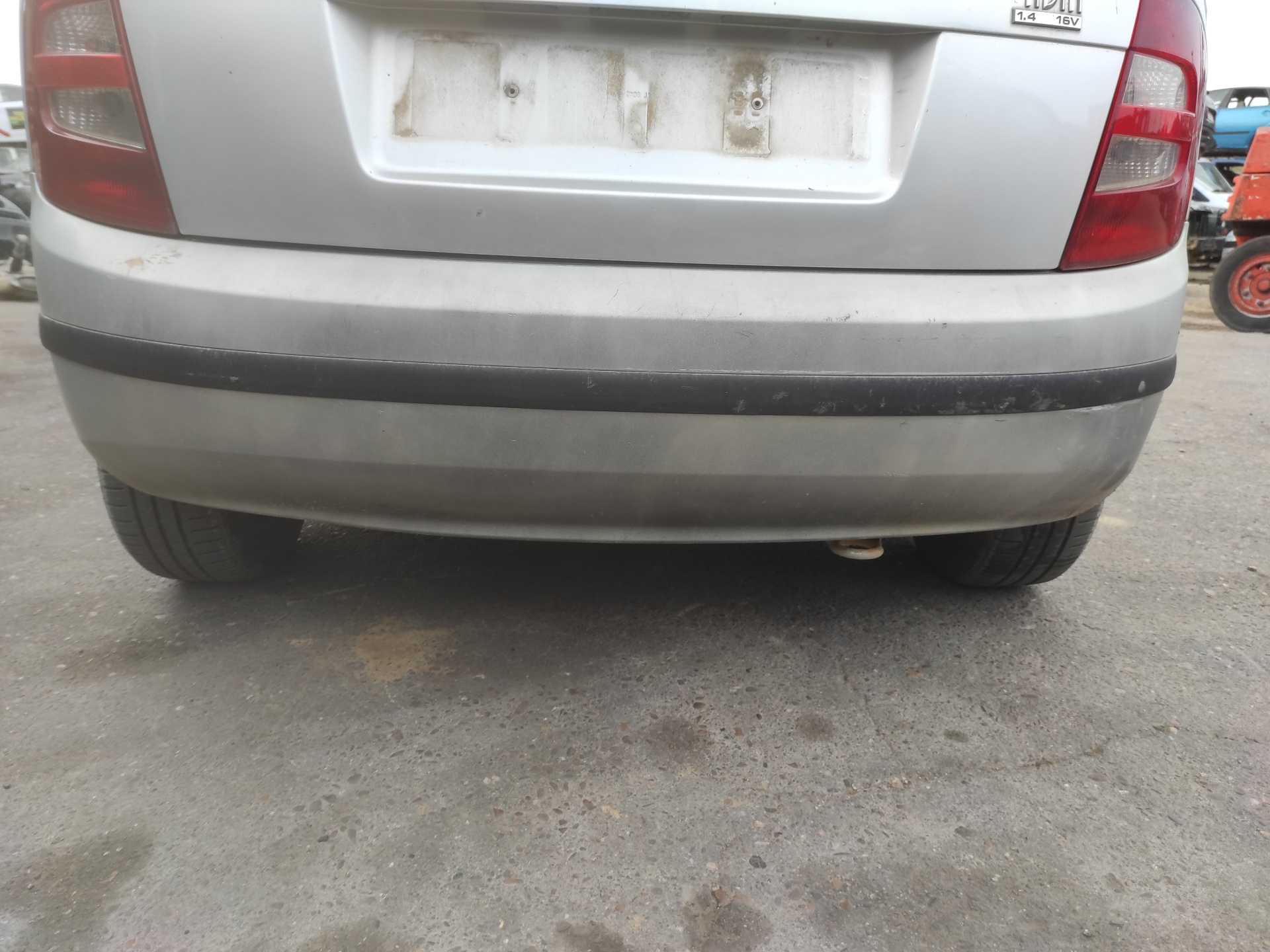 SKODA Fabia 6Y (1999-2007) Rear Bumper 6Y6807421 22538308