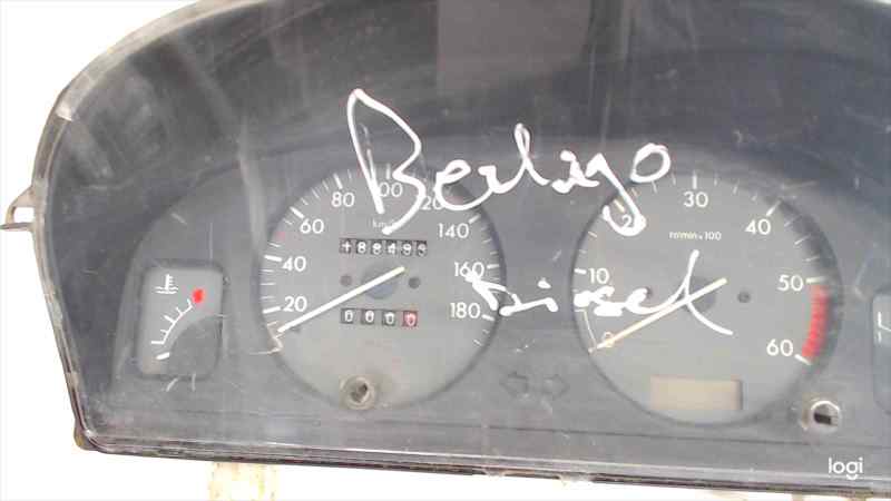 CITROËN Berlingo 1 generation (1996-2012) Speedometer 9630166880, D9BXUD9AL 25360138