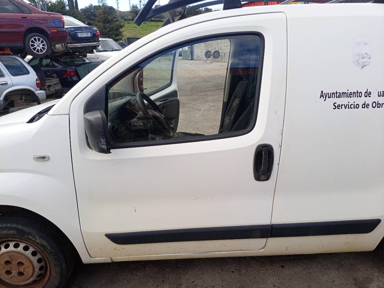 FIAT Fiorino 3 generation (2008-2023) Priekinės kairės durys 1367187080 22529857