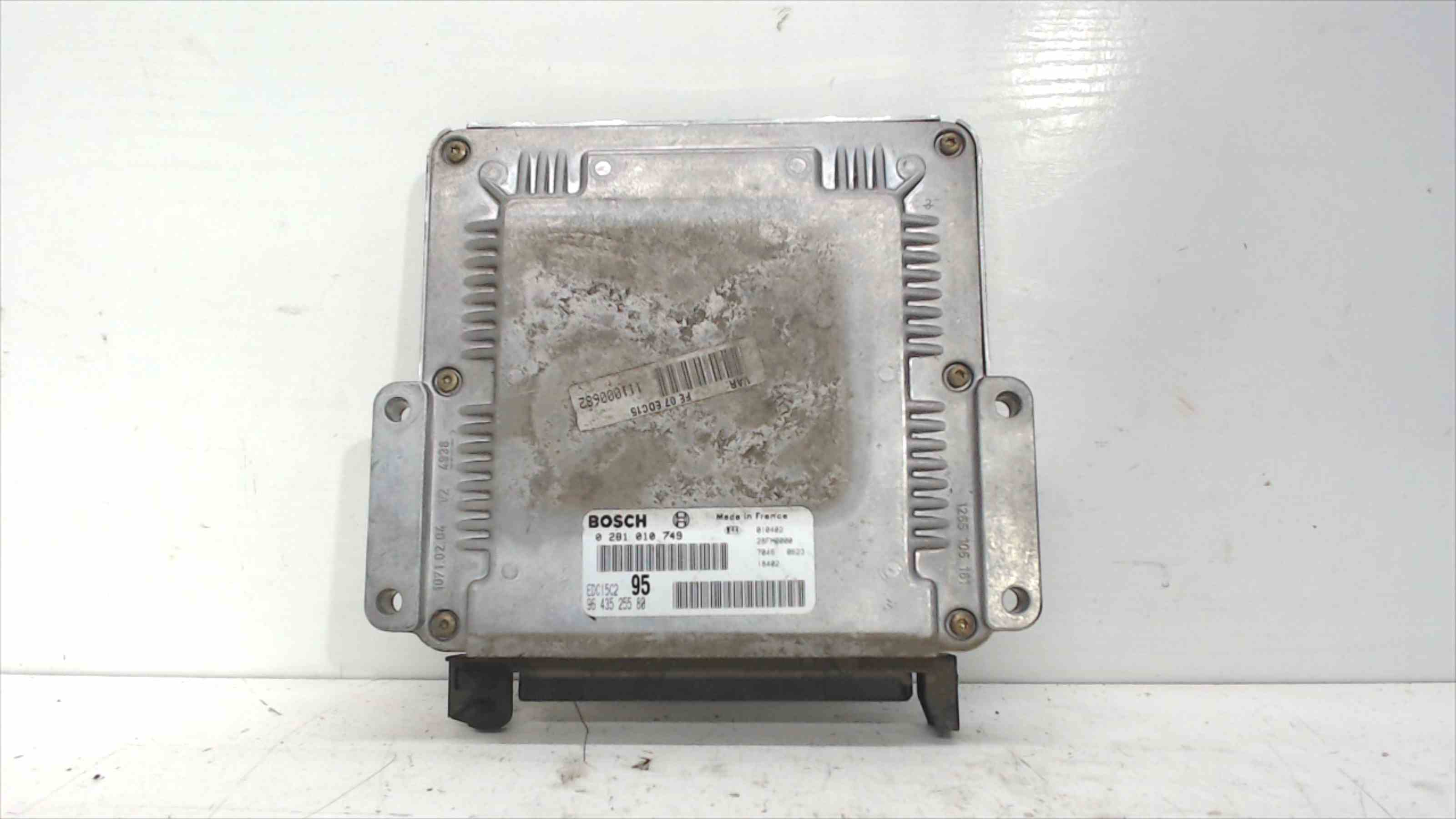 CITROËN C5 1 generation (2001-2008) Engine Control Unit ECU 0281010749 24691238