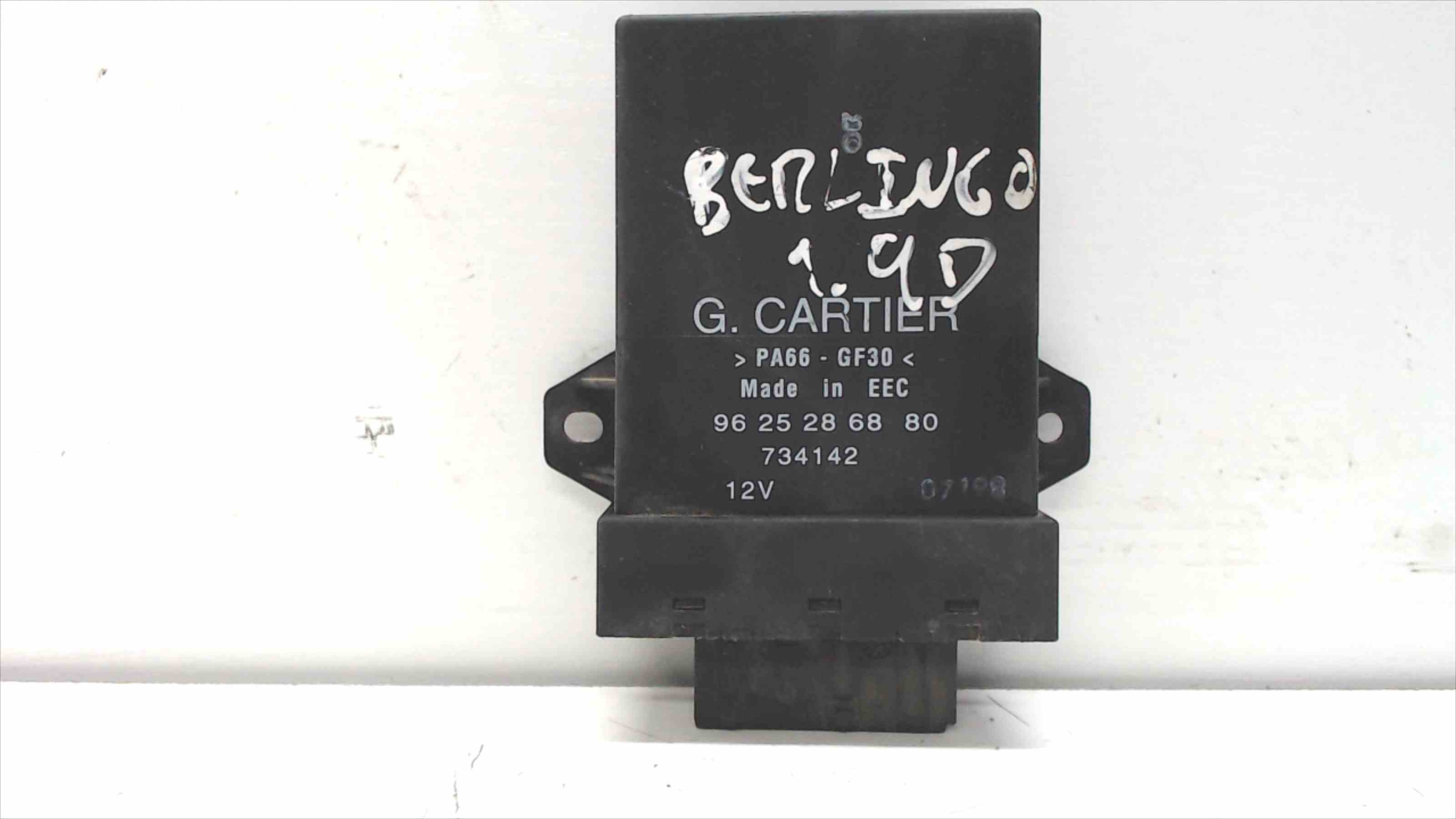 CITROËN Berlingo 1 generation (1996-2012) Other Control Units 9625286880 24689711