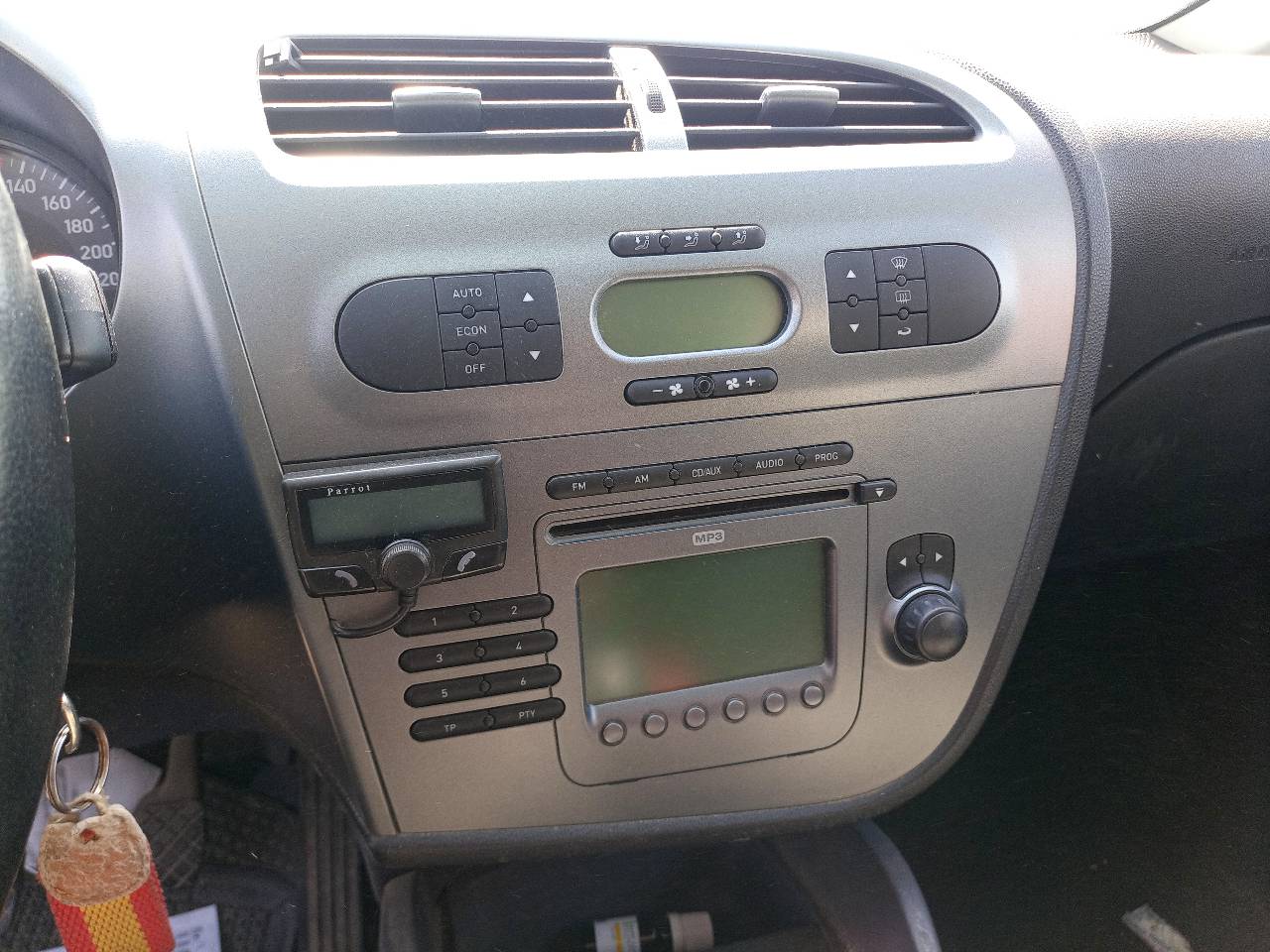 SEAT Leon 2 generation (2005-2012) Klimato kontrolės (klimos) valdymas 1P0907044, BXE 22522494
