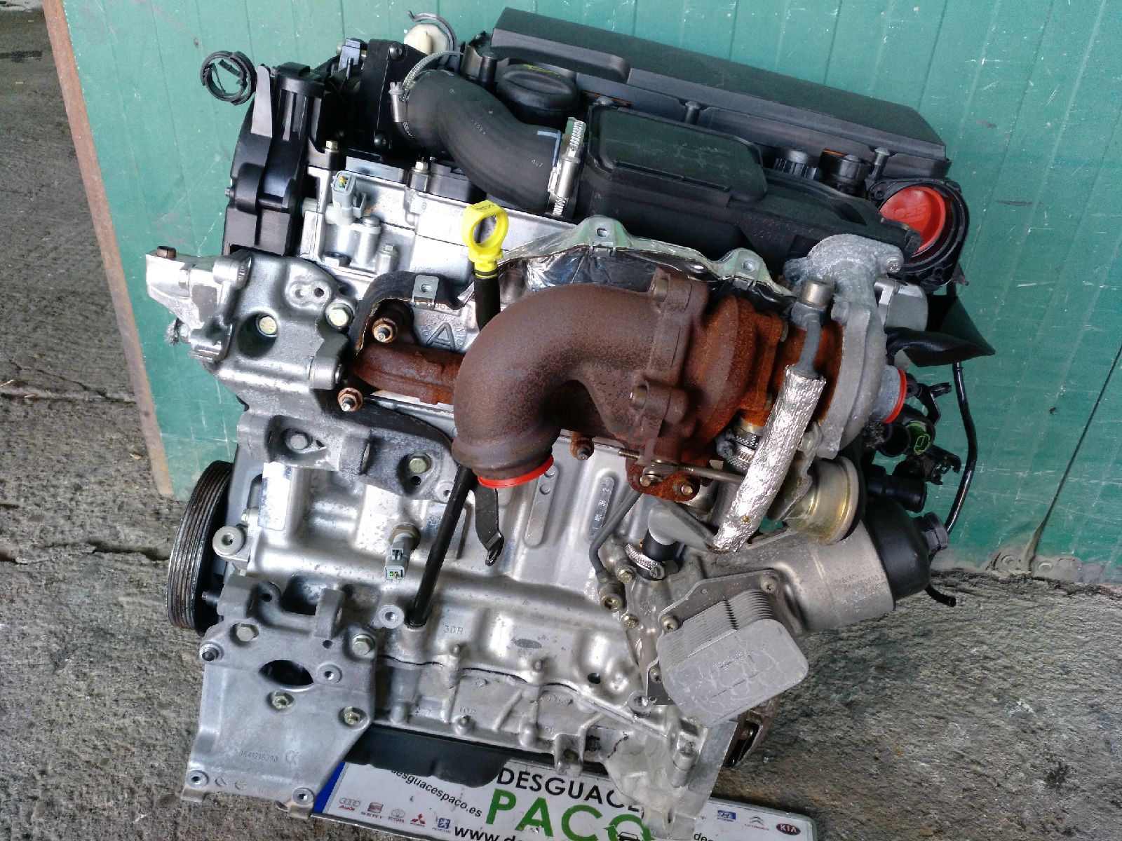 PEUGEOT 206 1 generation (1998-2009) Двигатель 8HX 22514739