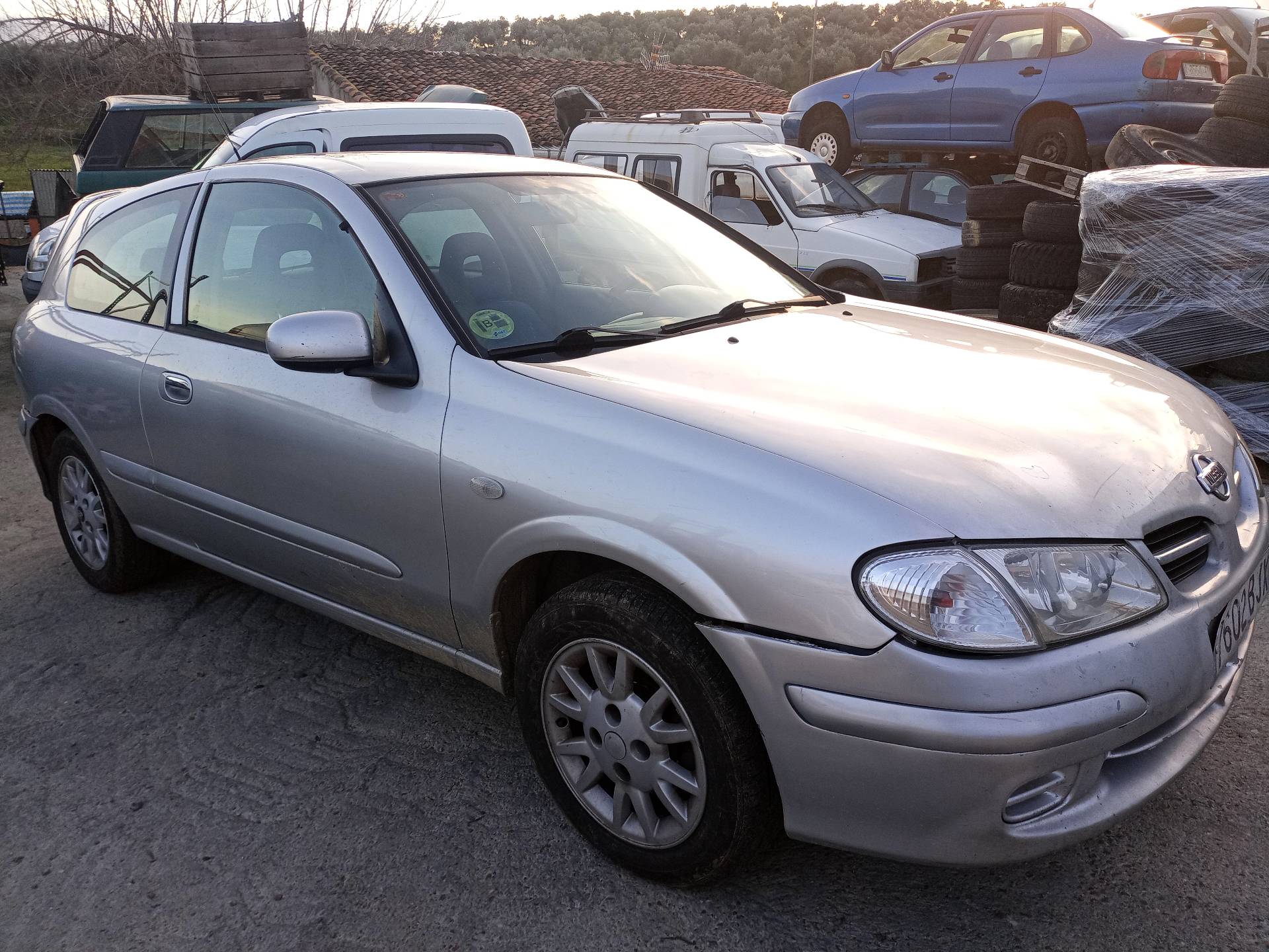 NISSAN Almera N16 (2000-2006) Forreste venstre hjulnav ABS 24685792